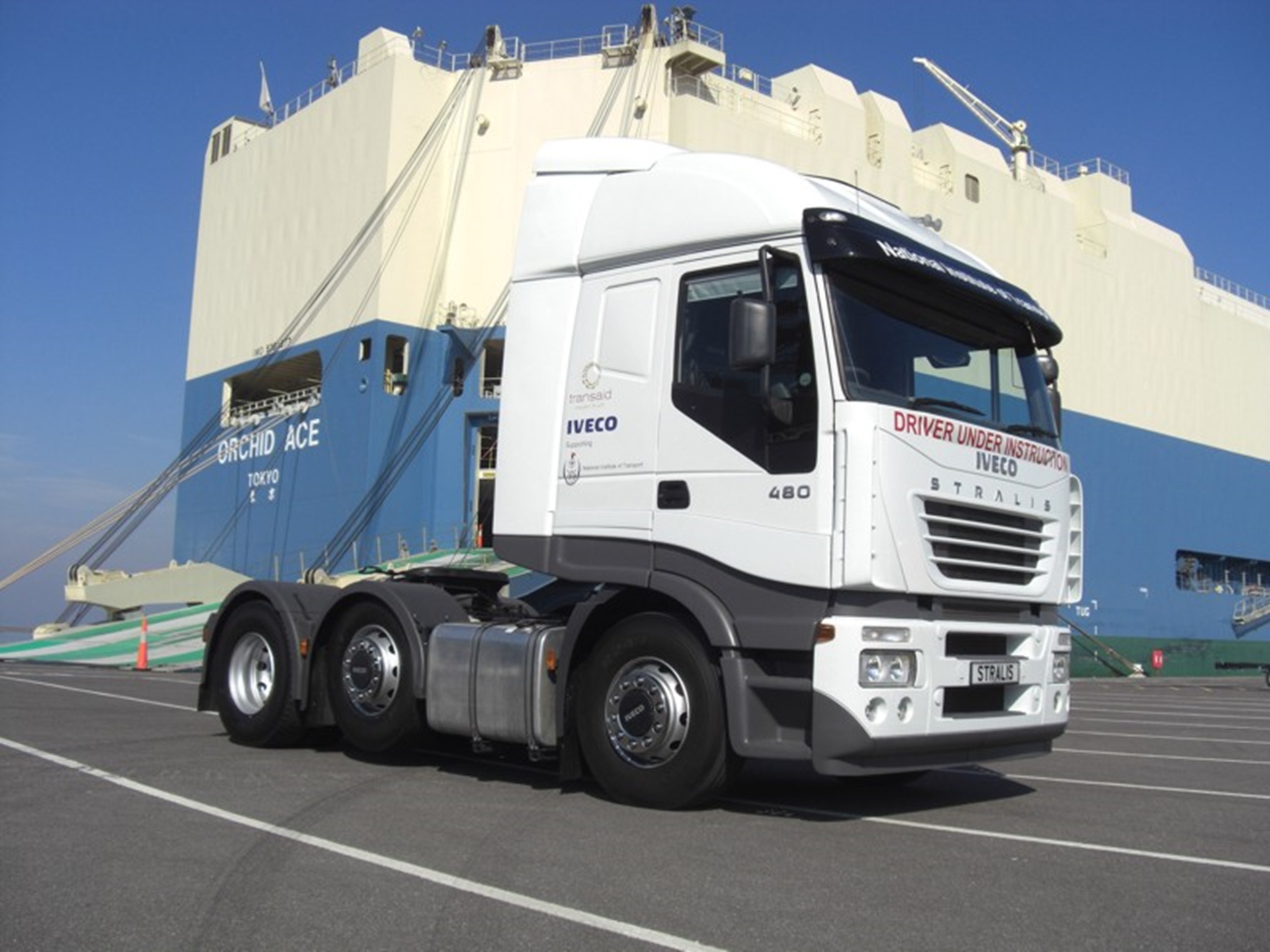 IVECO STRALIS LEAVES UK SHORES FOR DRIVER TRAINING ROLE IN TANZANIA