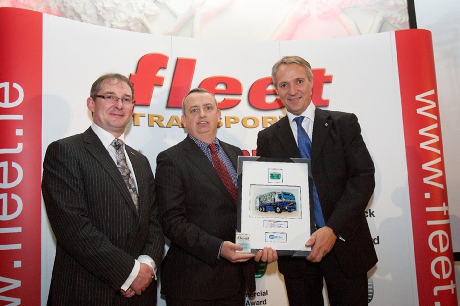 VOLVO TO THE FORE AT FLEET TRANSPORT AWARDS