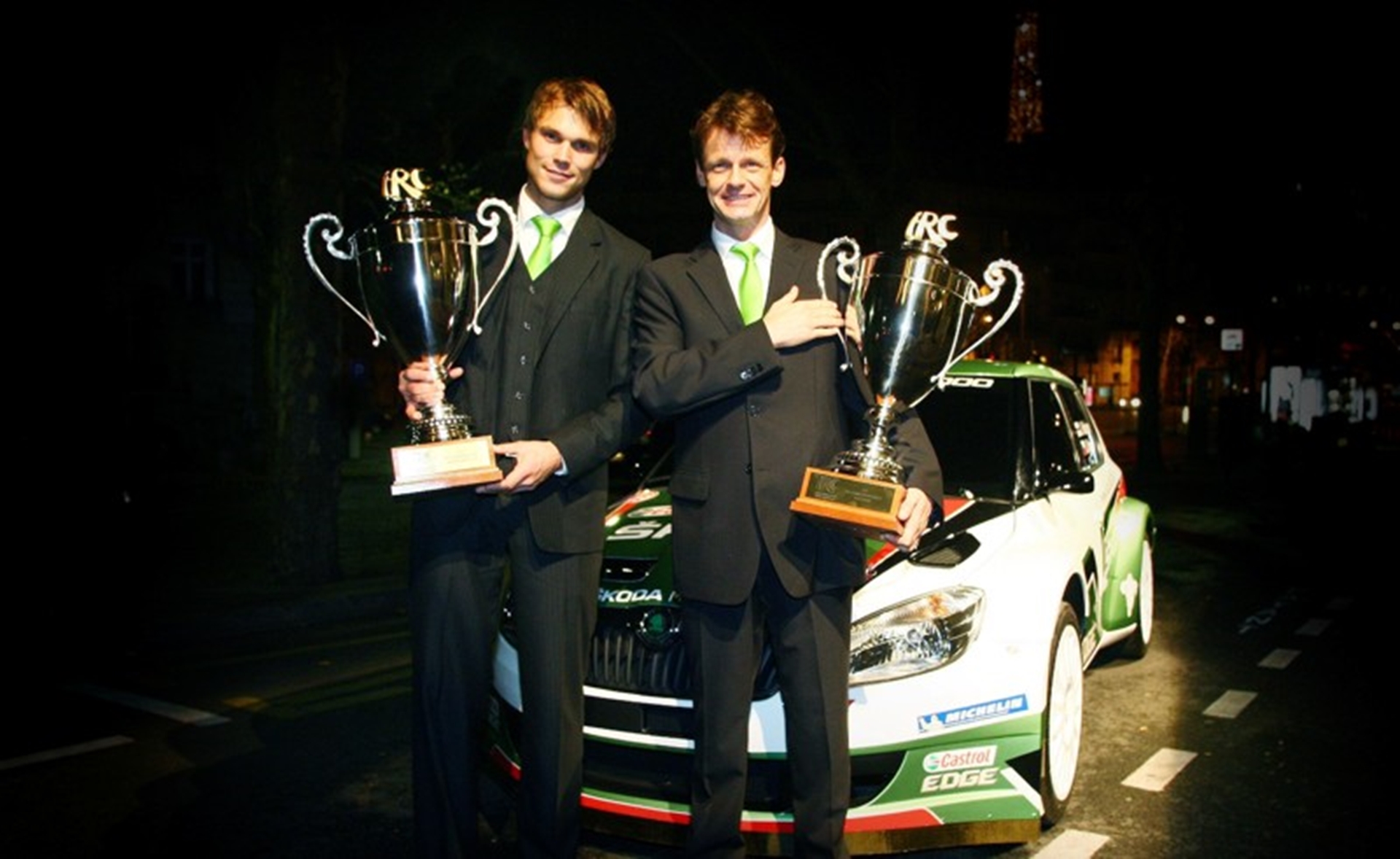 ANDREAS COLLECTS IRC DRIVERS’ TROPHY IN PARIS