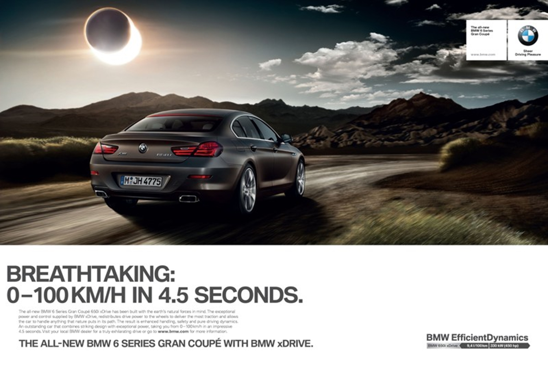 Campaign launch for new BMW 6 Series Gran Coupé