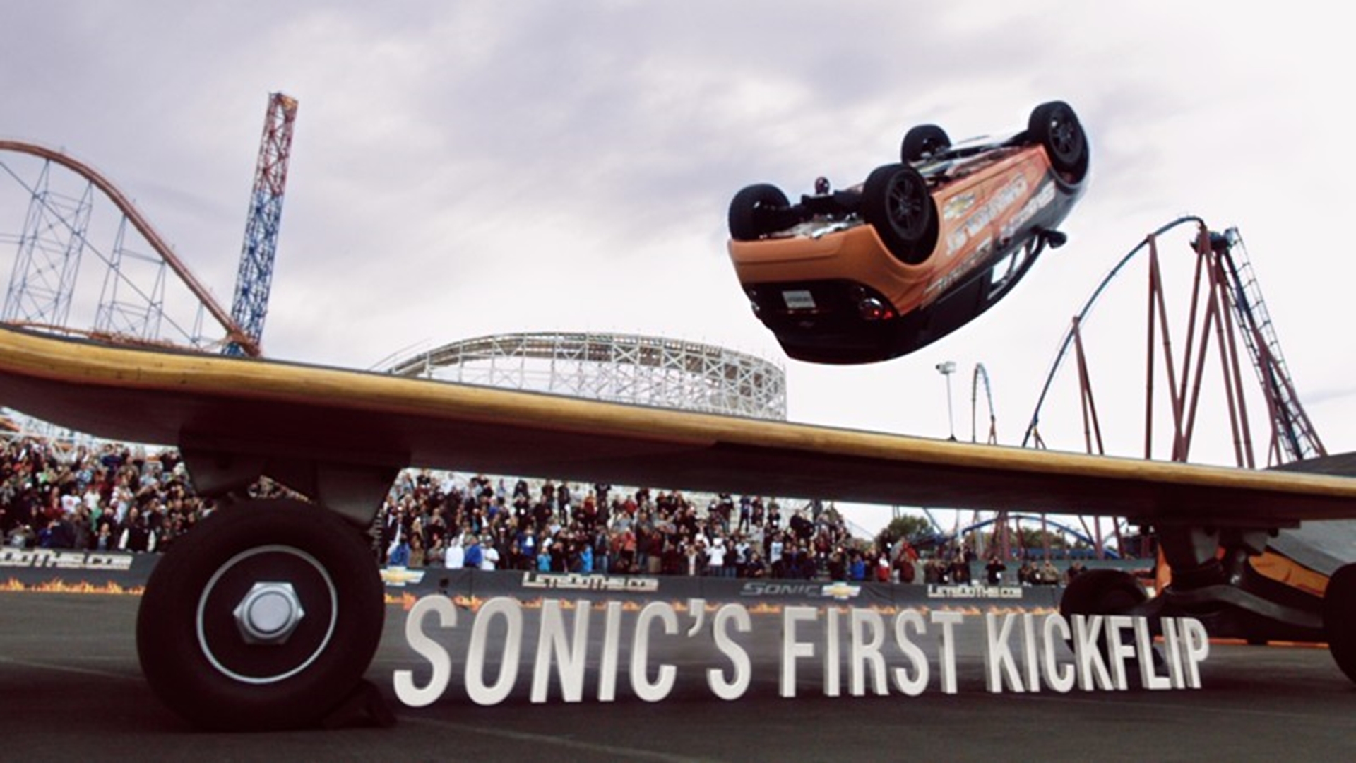 Super Bowl Chevrolet Sonic Kick Flip Lands in Super Bowl