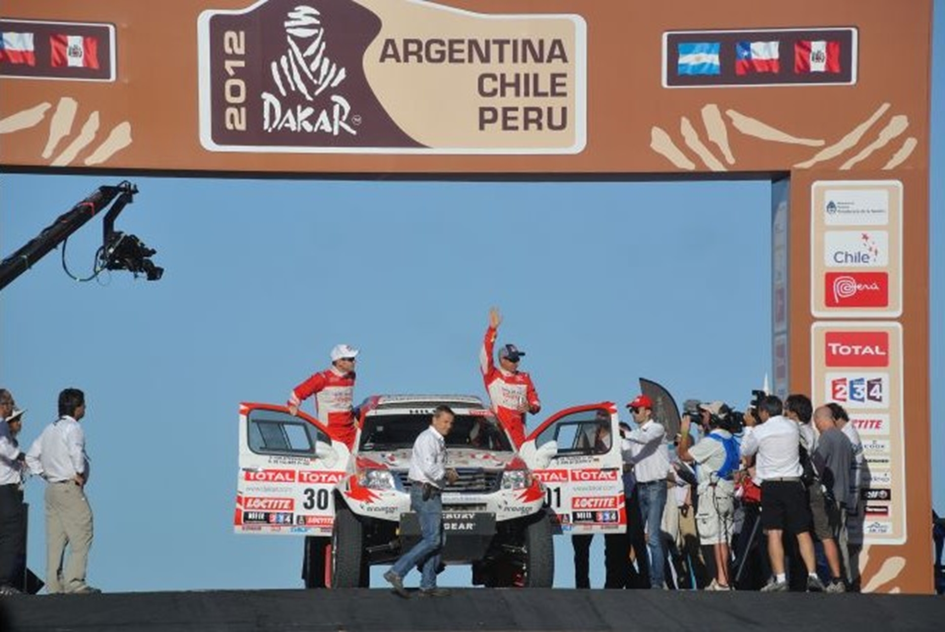 Dakar 2012 Winners: Toyota South Africa makes motorsport history