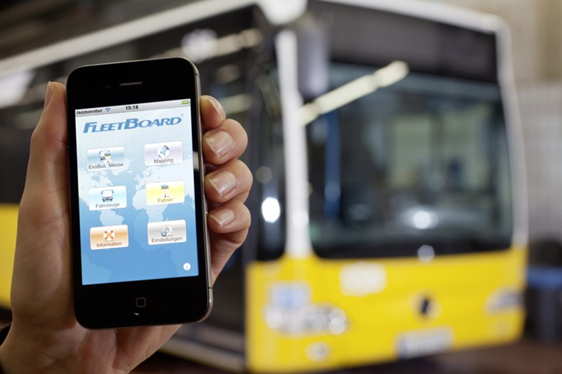 Ipad: Free app for FleetBoard telematics system now available for buses