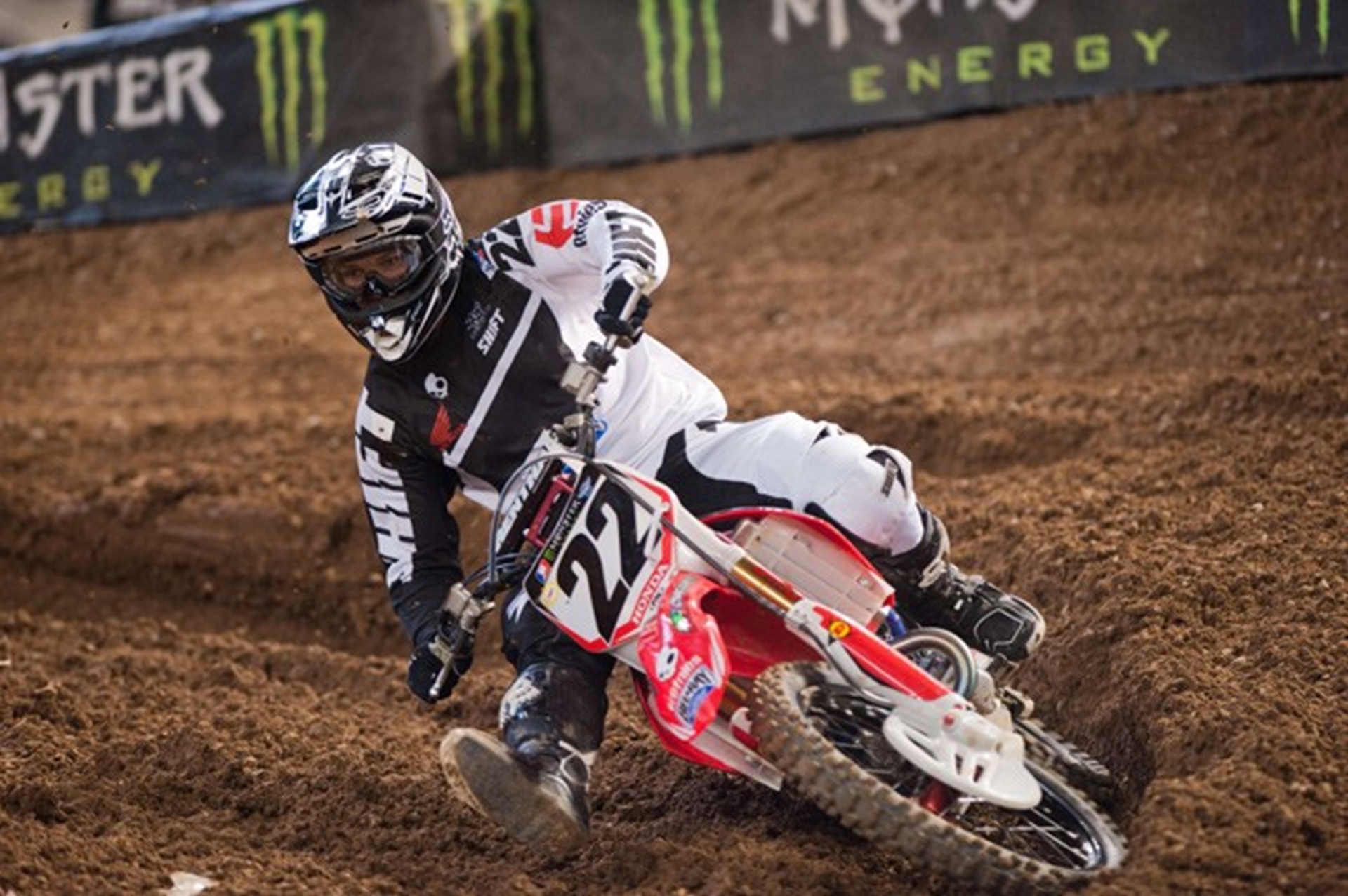 Podium Return the Goal for Chad Reed in 2012 Los Angeles Supercross