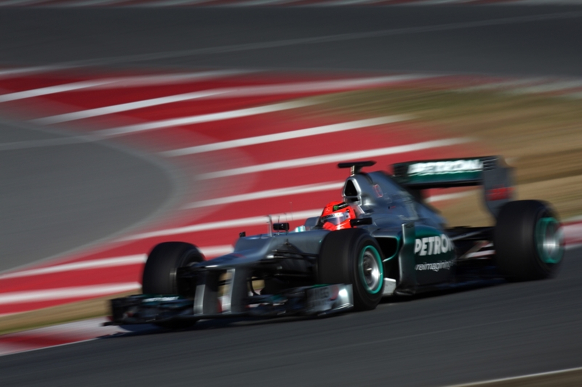 Mercedes-Benz Barcelona Test, Day Three