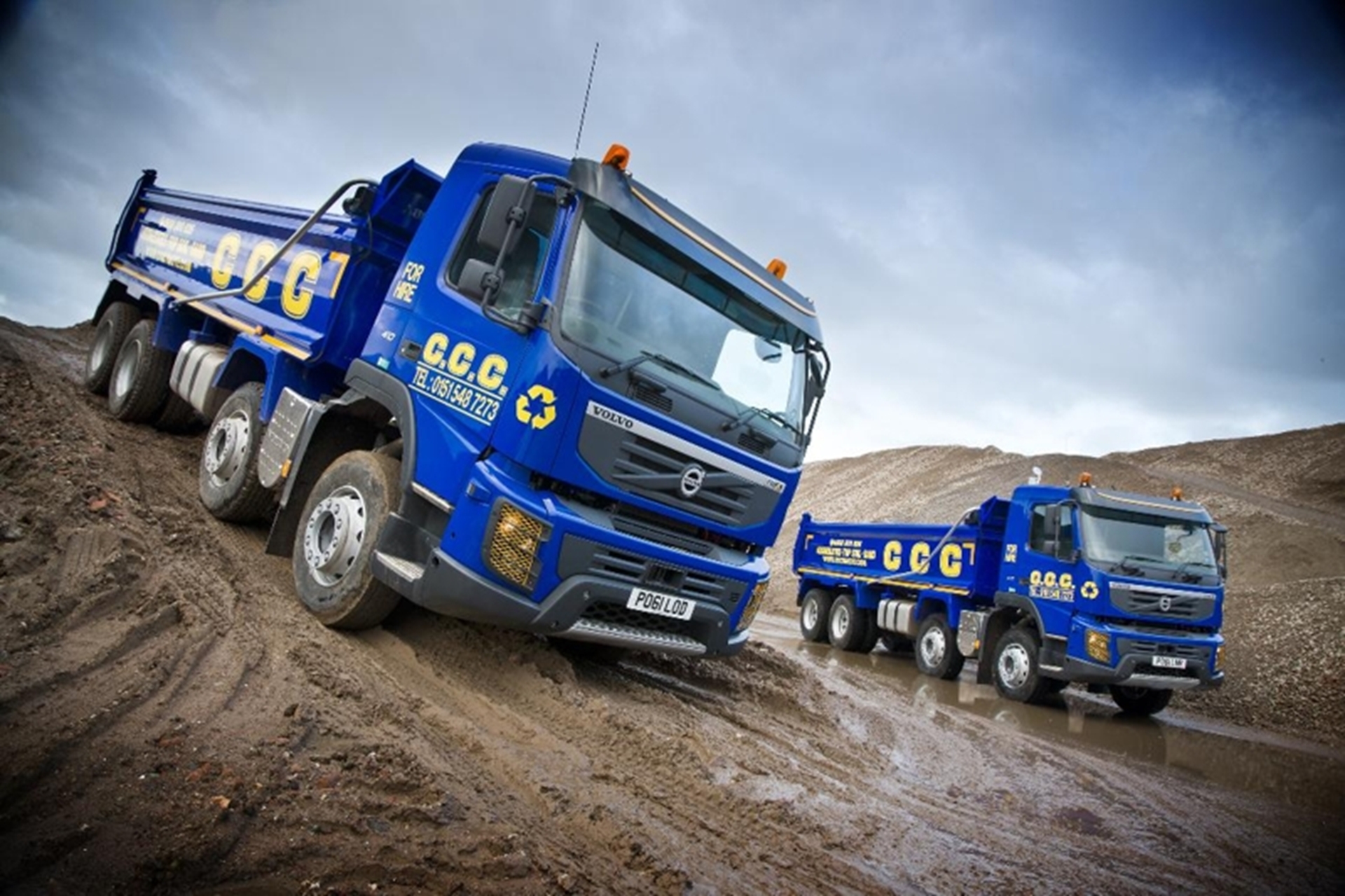 CCC TAKE DELIVERY OF 15 FMX TIPPERS: THE LARGEST SINGLE FMX ORDER IN UK