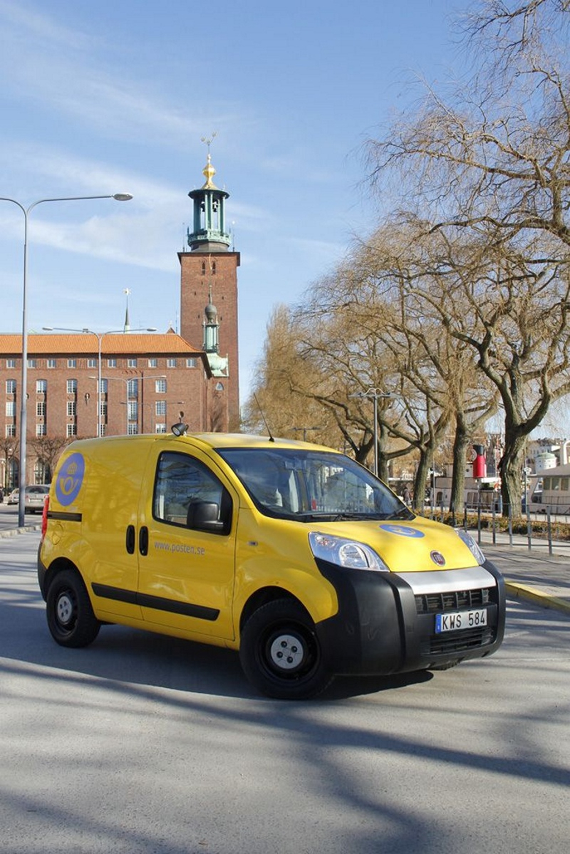 Swedish Mail continues to travel on board the Fiat Fiorino