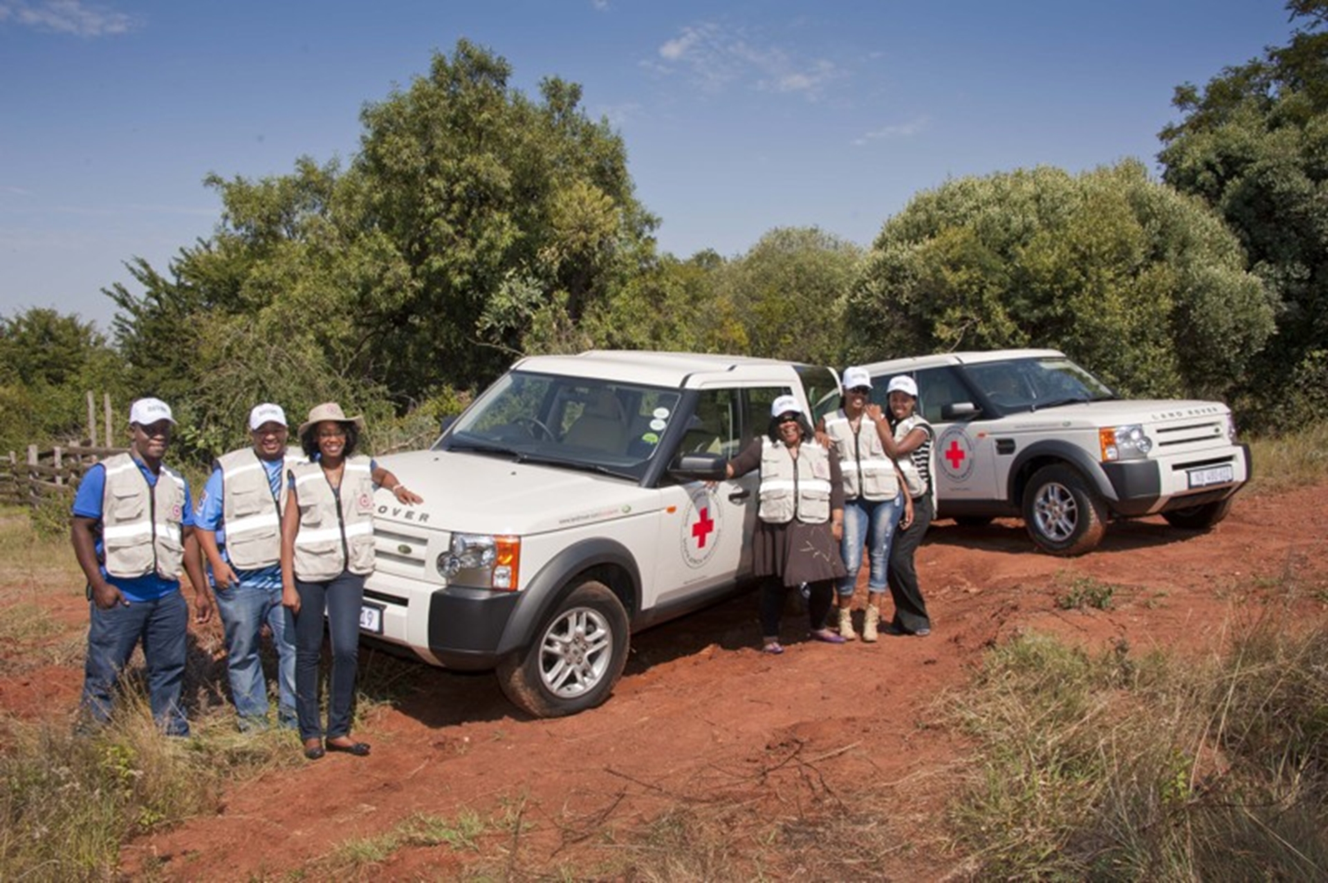 South African Red Cross Attends Land Rover Experience Driver Training Day