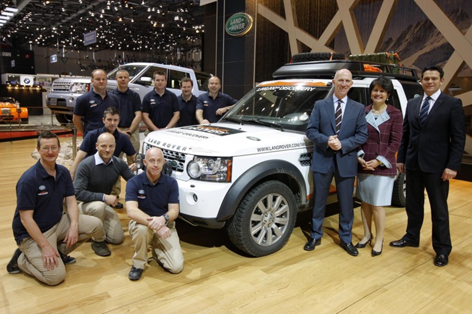 Land Rover’s Journey of Discovery Expedition Visits Geneva