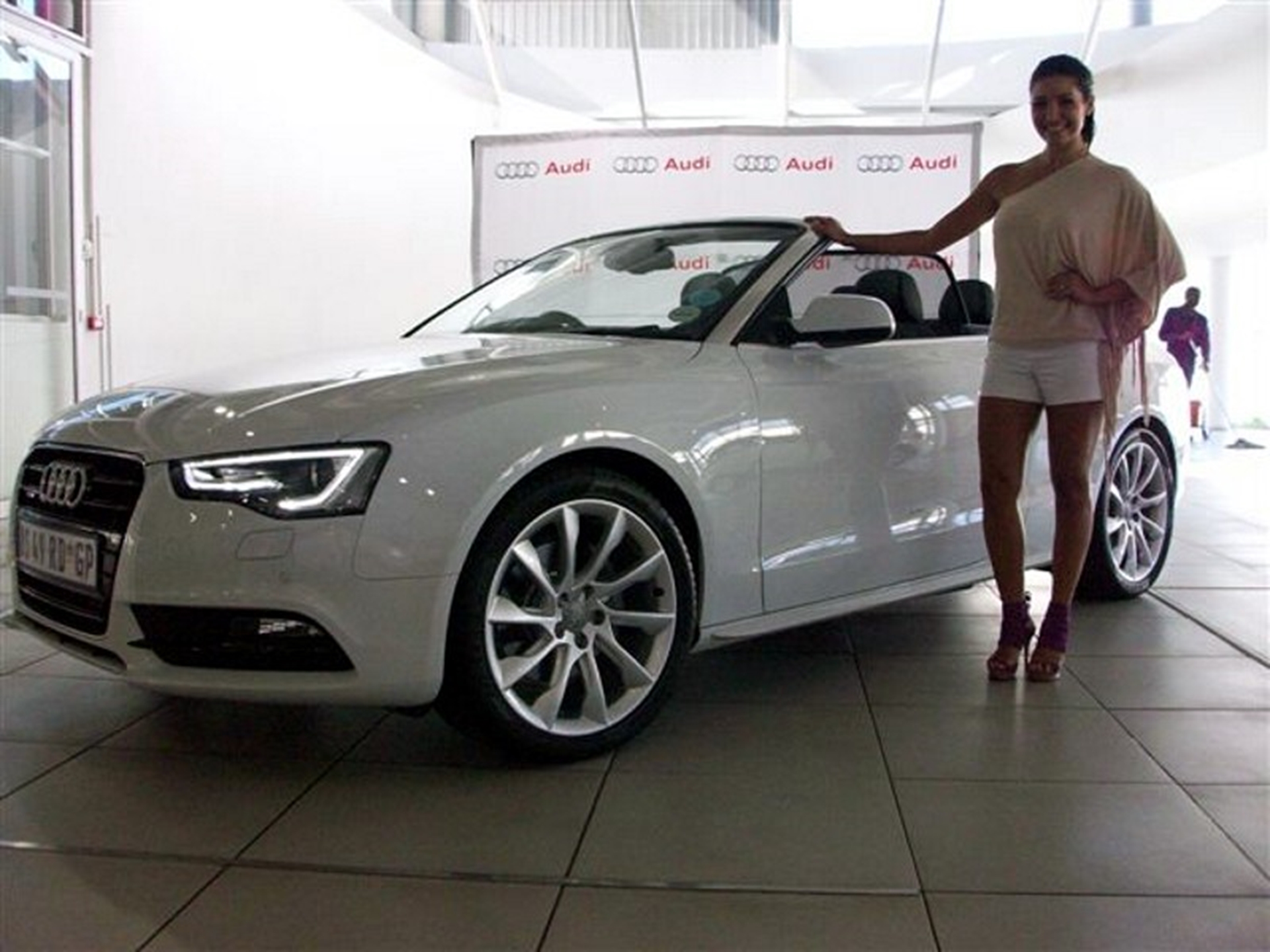 Audi Brand Ambassadors: Cameron van der Burg and Jeannie D