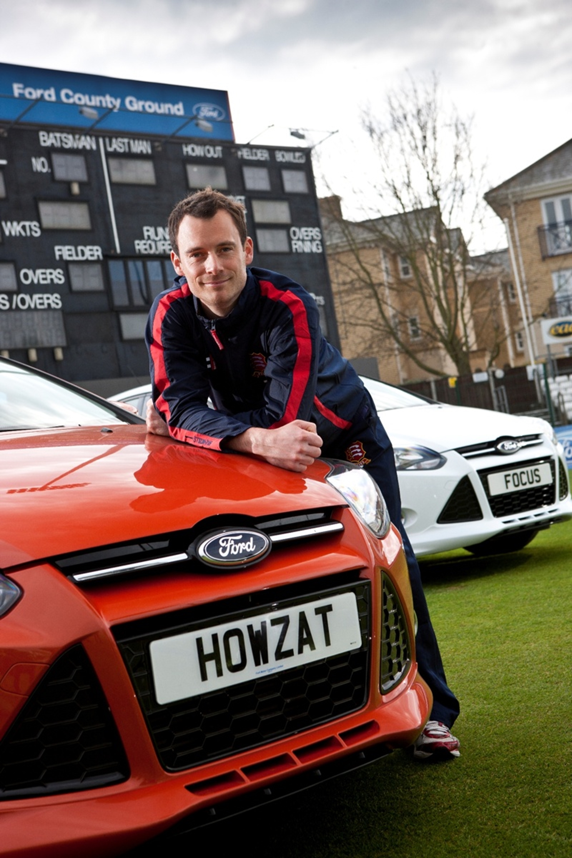 ESSEX CRICKET CAPTAIN CHOOSES A HIGH-TECH FORD FOCUS FOR 2012