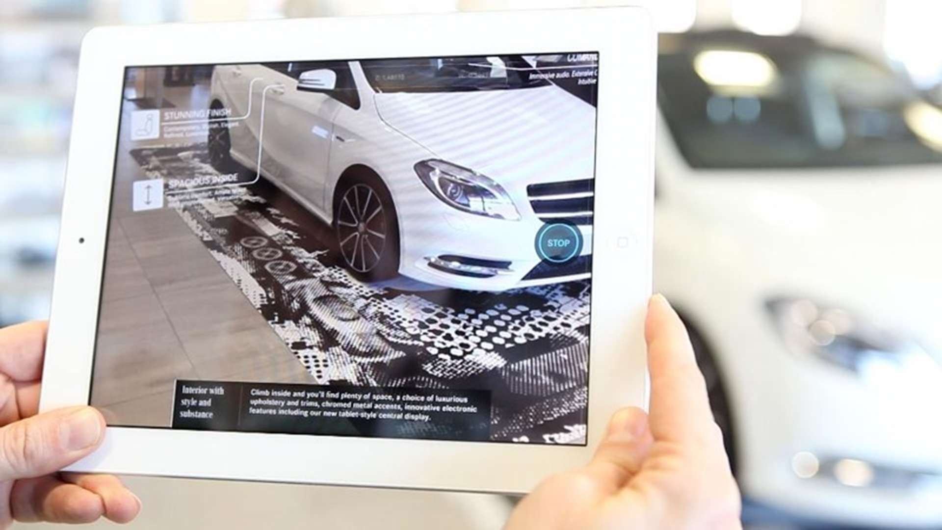 EXPLORE A NEW REALITY WITH THE MERCEDES-BENZ B-CLASS SHOWROOM APP