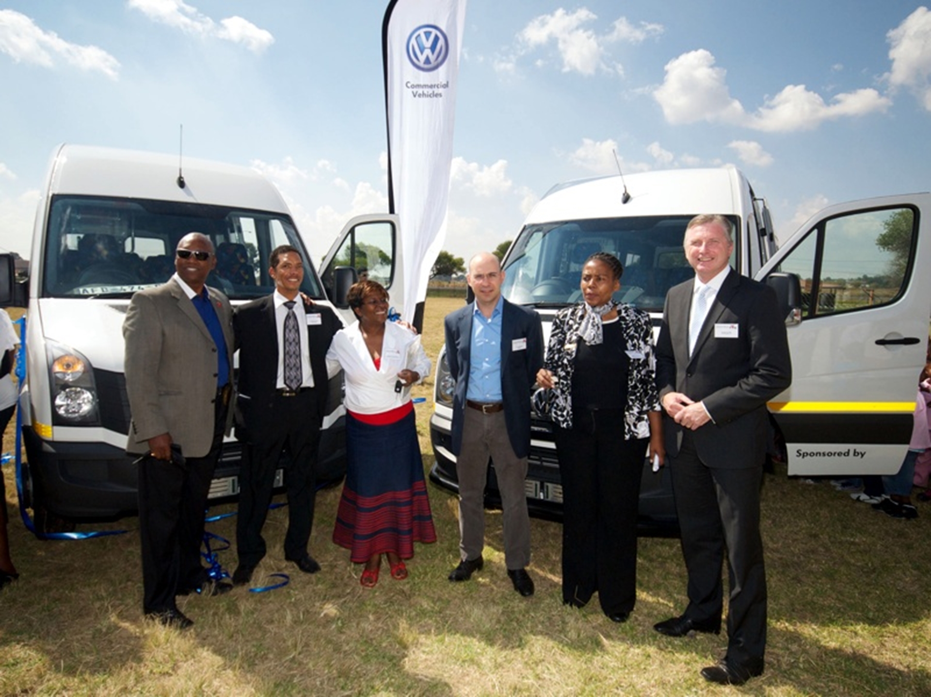Volkswagen South Africa: Crafter buses bring joy to Nokuphila Community Services