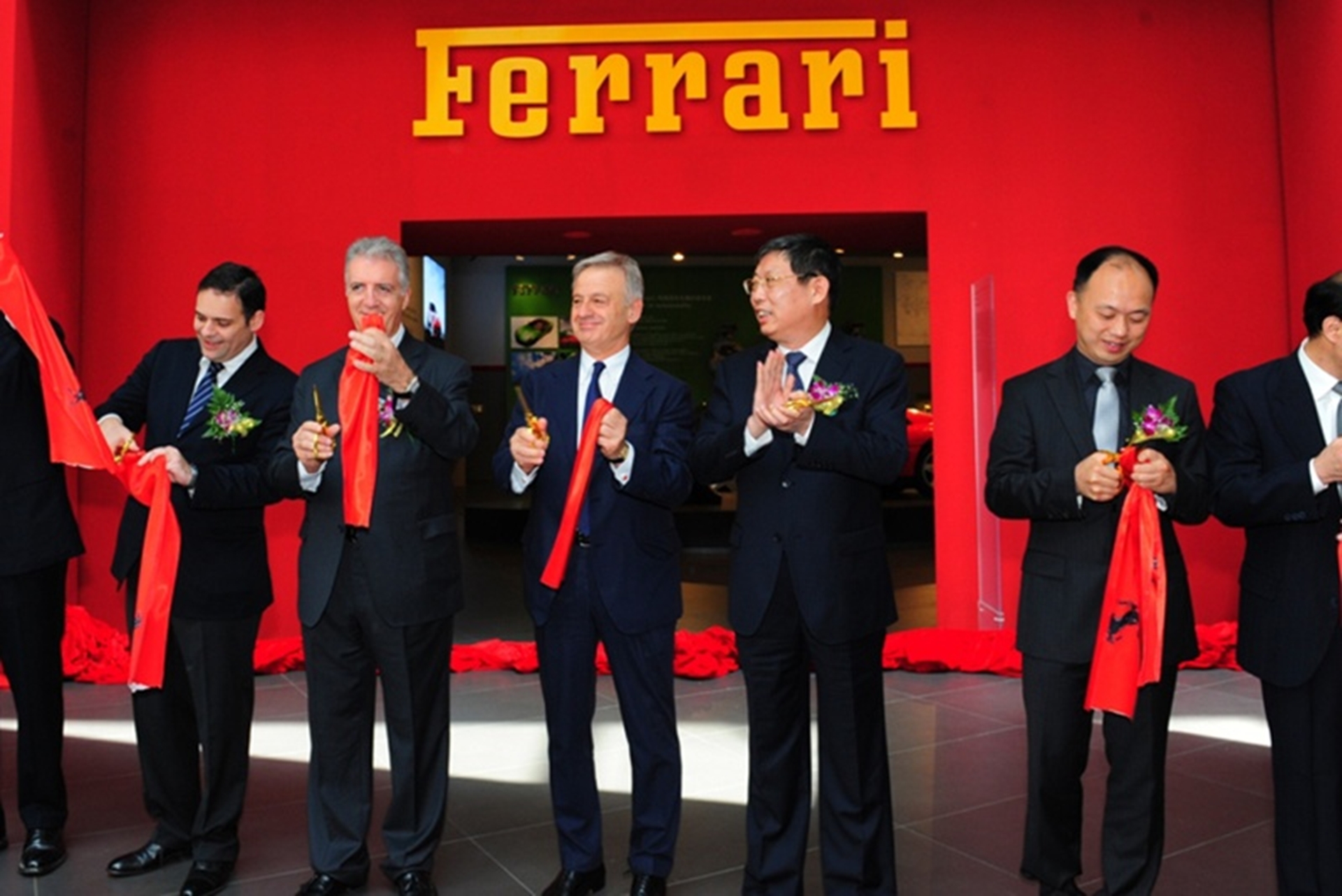 THE FERRARI MYTH EXHIBITION OFFICIALLY OPENED AT ITALIAN CENTER AT SHANGHAI EXPO PARK