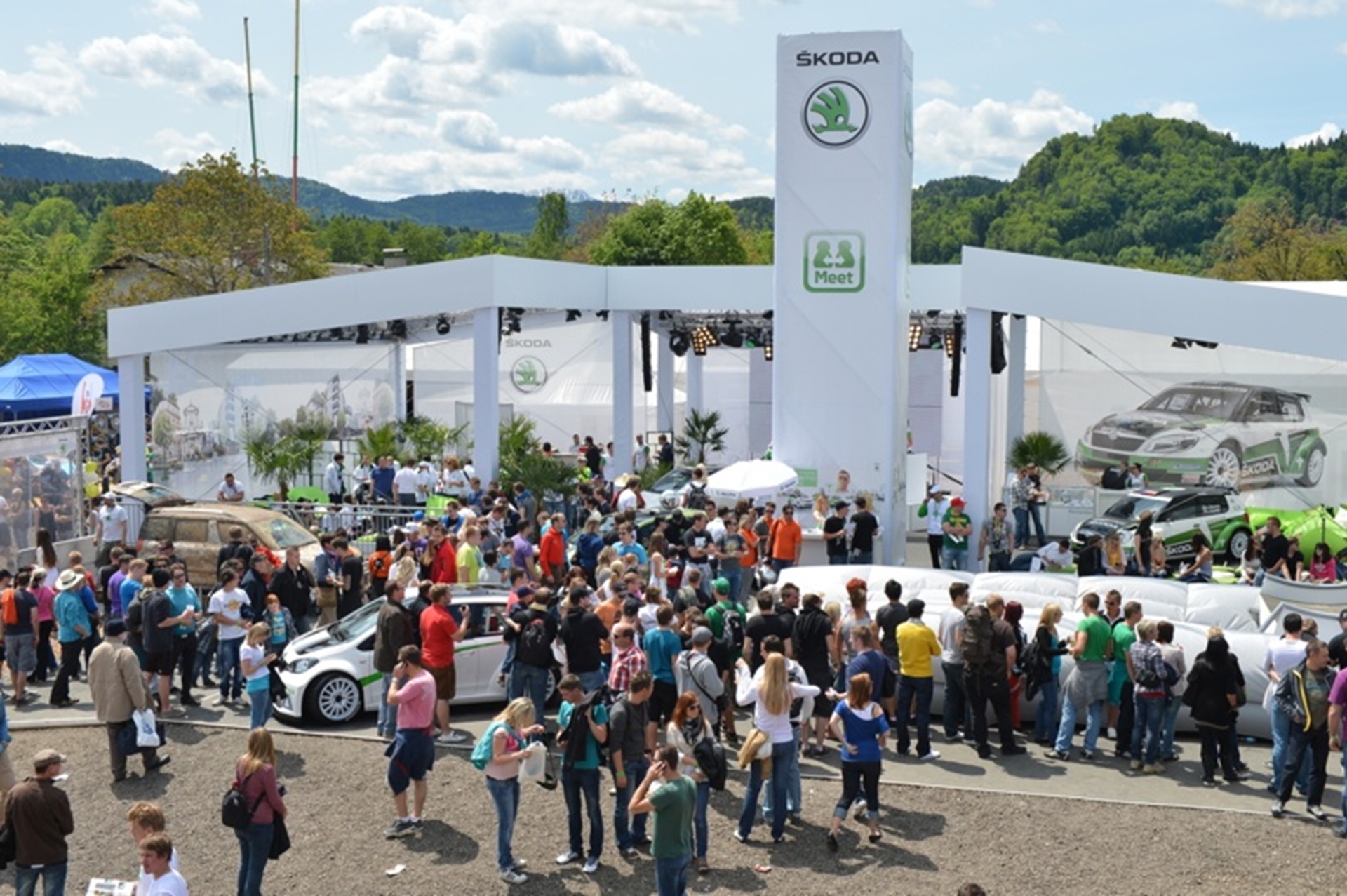 SKODA IN TWIN WORLD DEBUT AT WORTHERSEE