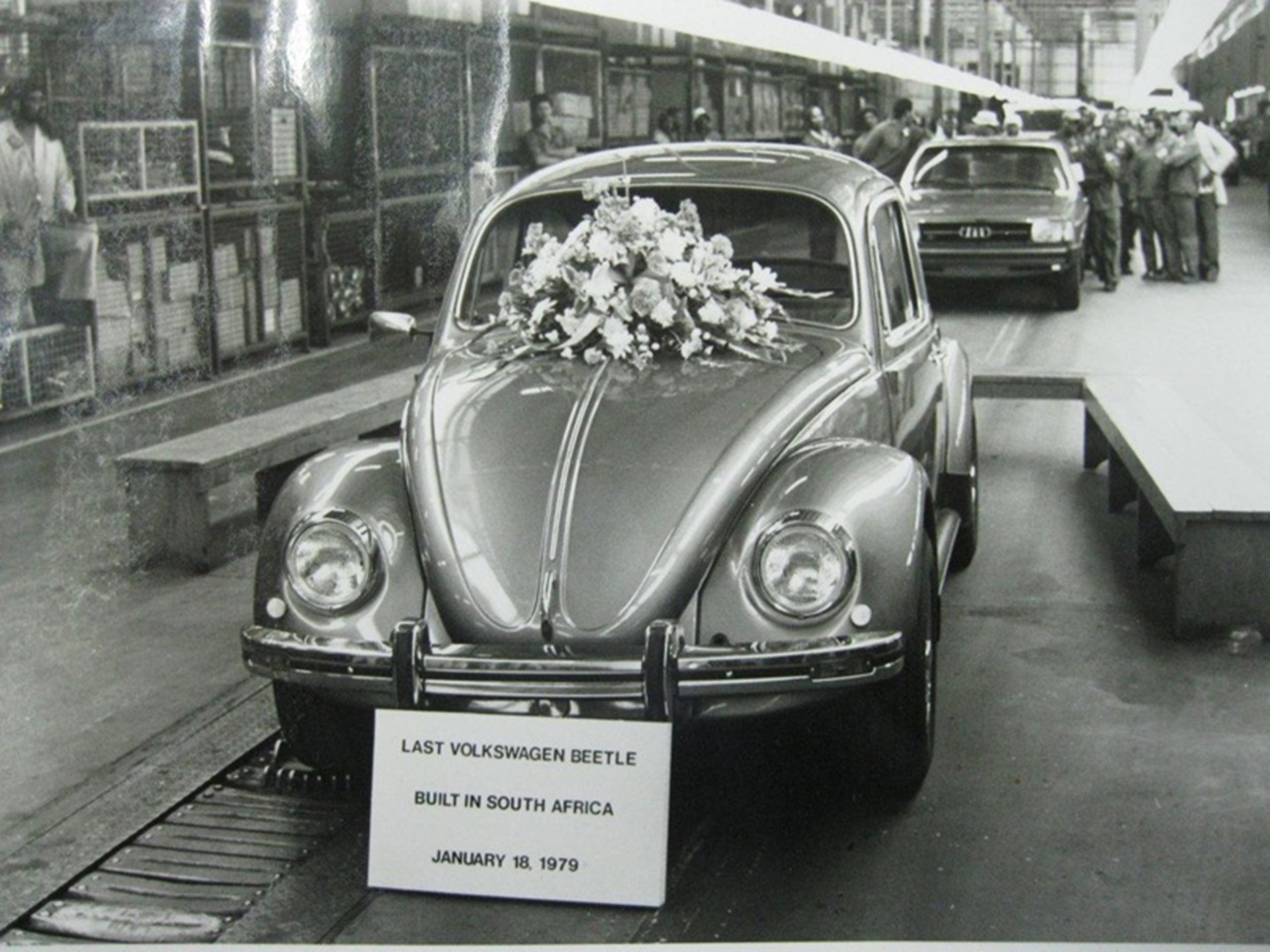 Last Volkswagen Beetle built in South Africa restored