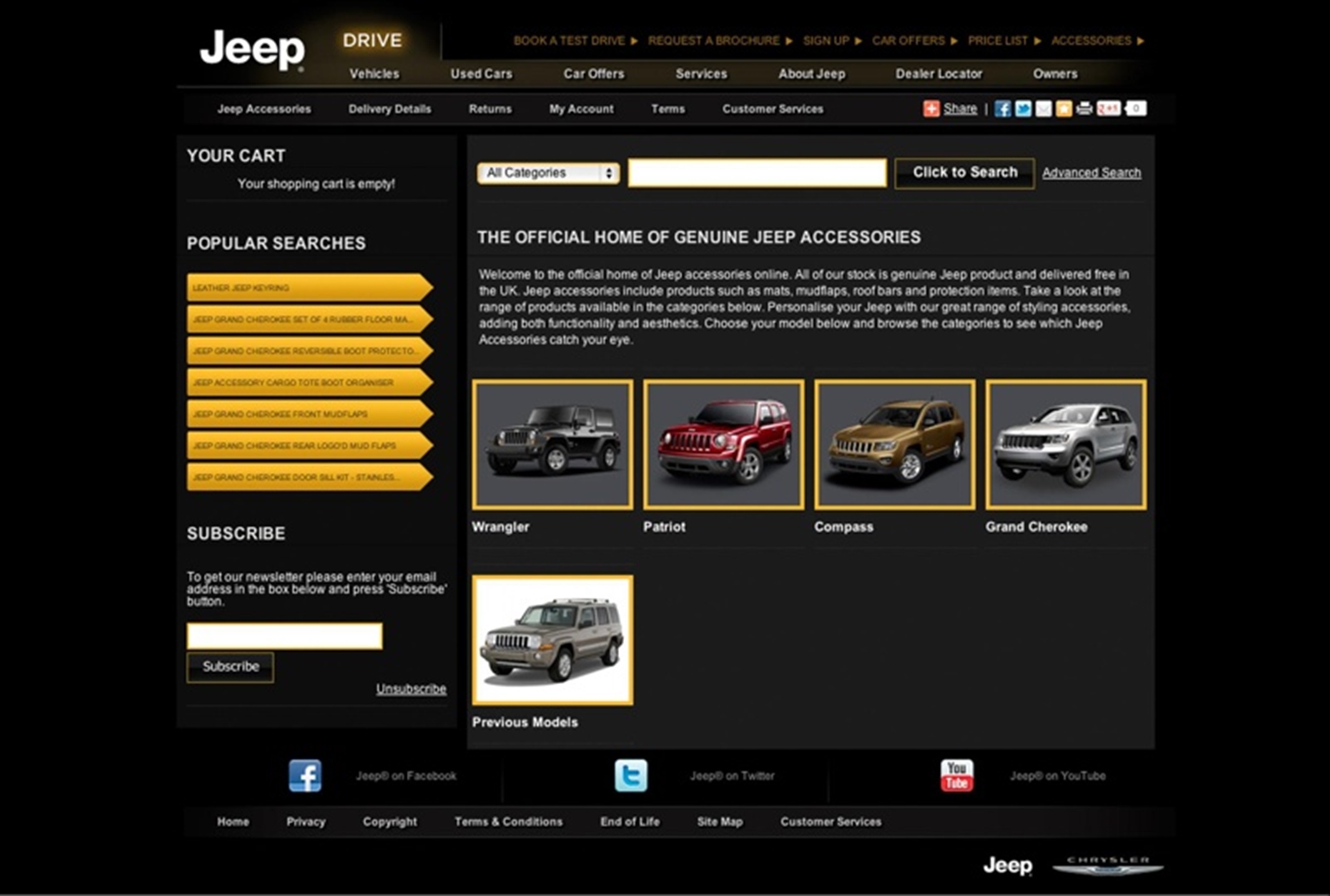 NEW JEEP ACCESSORIES SITE GOES LIVE