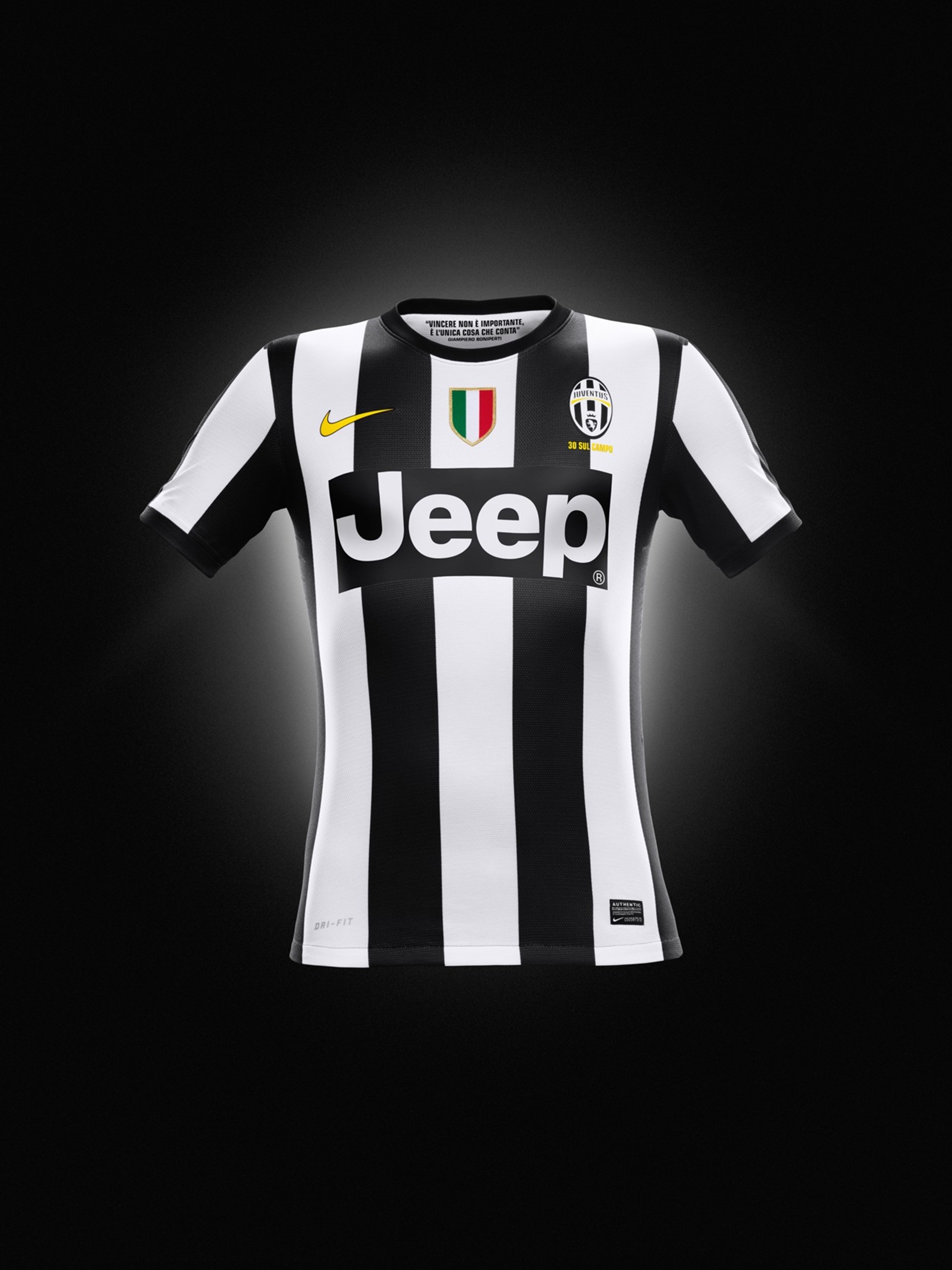 The Jeep® Brand Debuts on the Juventus Home Jersey