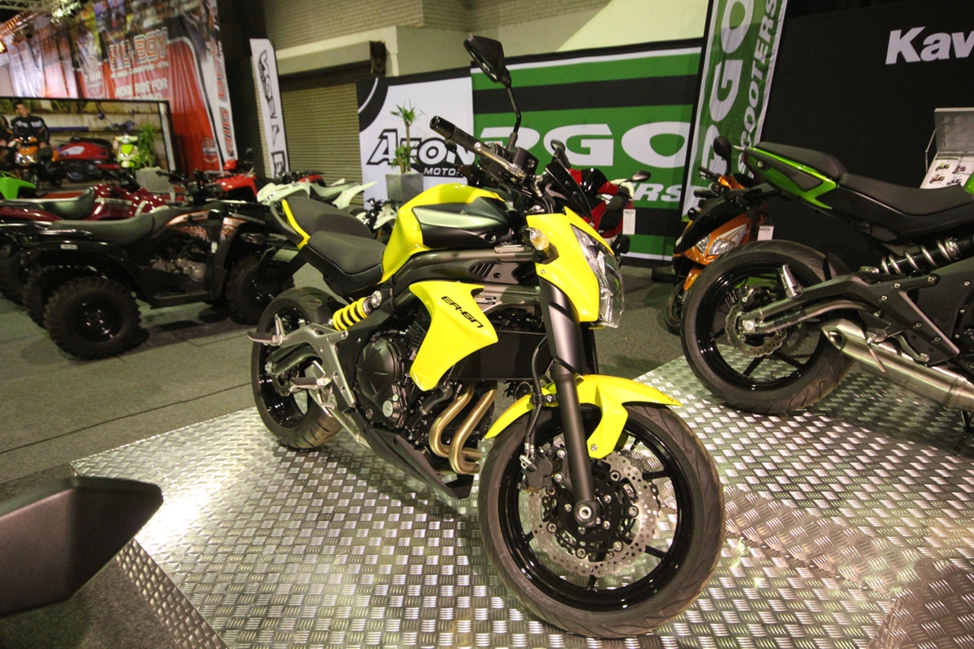 Photographs from the Amid Johannesburg Motorcycle Show