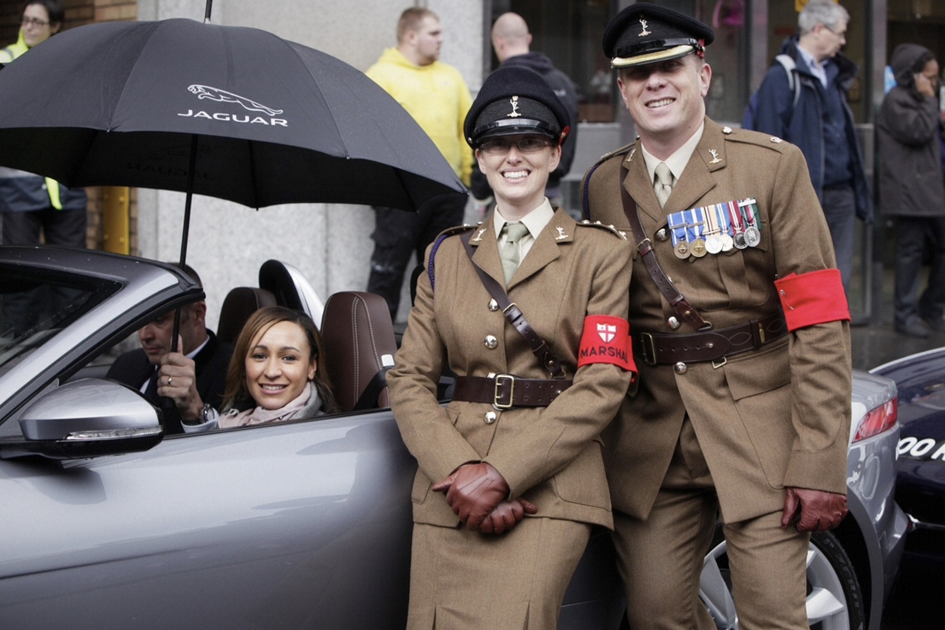JAGUAR F-TYPE MAKES ITS UK DYNAMIC DEBUT WITH JESSICA ENNIS IN LONDON LORD MAYOR’S SHOW