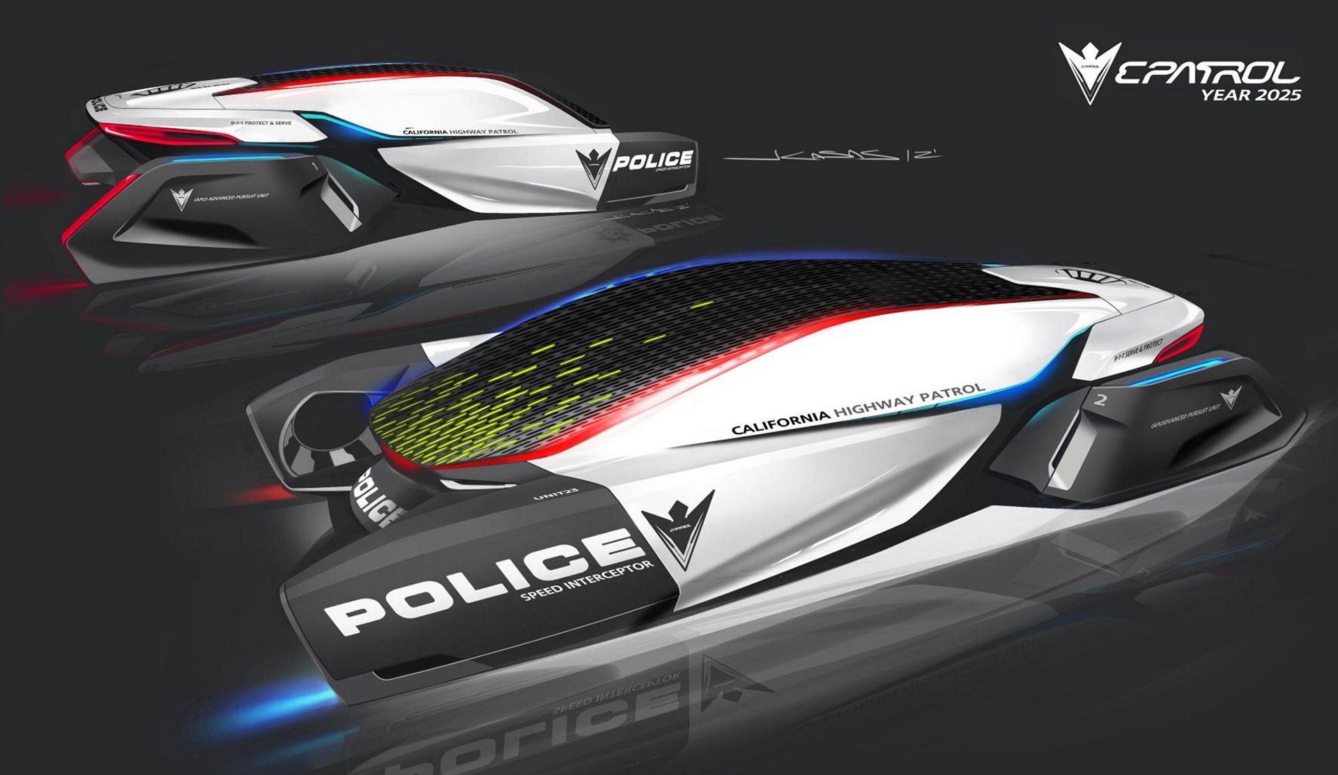 L.A. Autoshow – BMW GROUP DESIGNWORKSUSA SHOWS FUTURISTIC VISION OF POLICE VEHICLE OF THE YEAR 2025