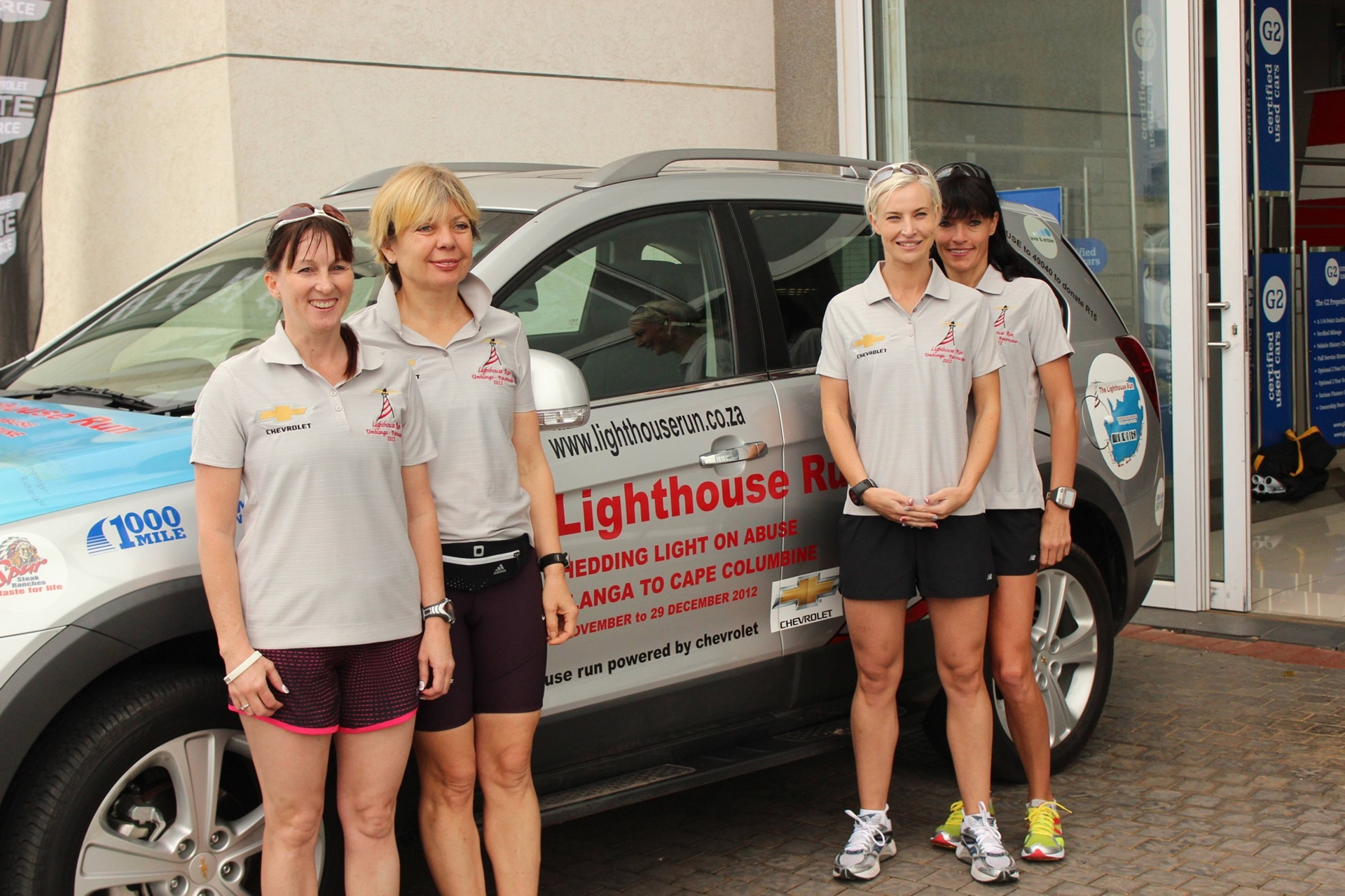 Chevrolet Ute Force powers Lighthouse Run, spotlighting woman and child abuse