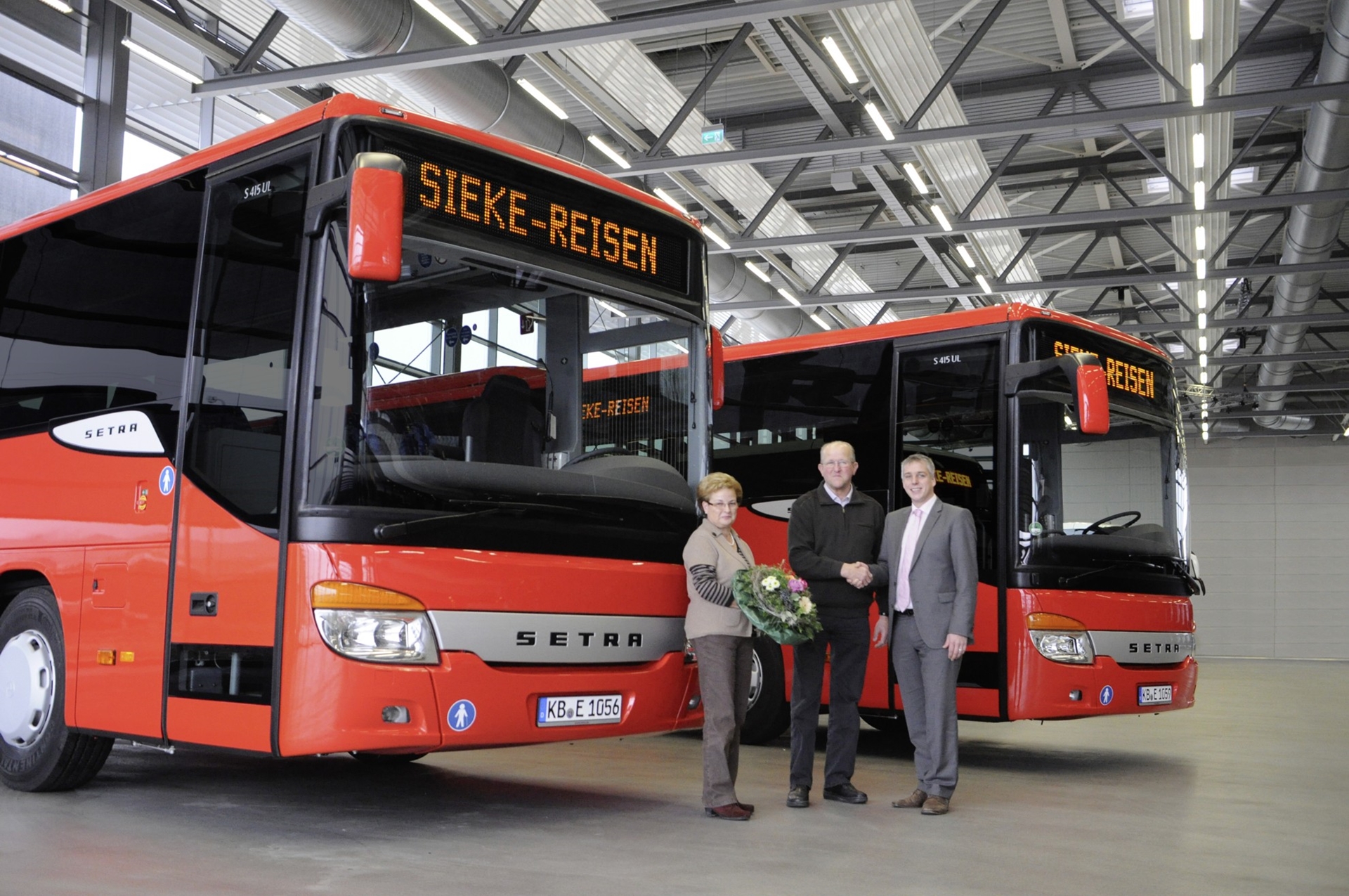 Sieke KG renews their Setra fleet