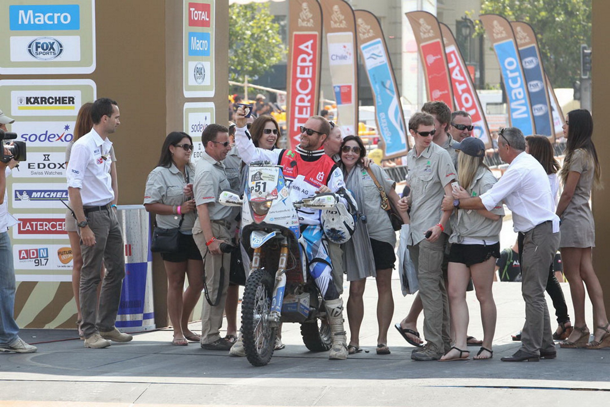 Simon Pavey finish Dakar 2013 Rally