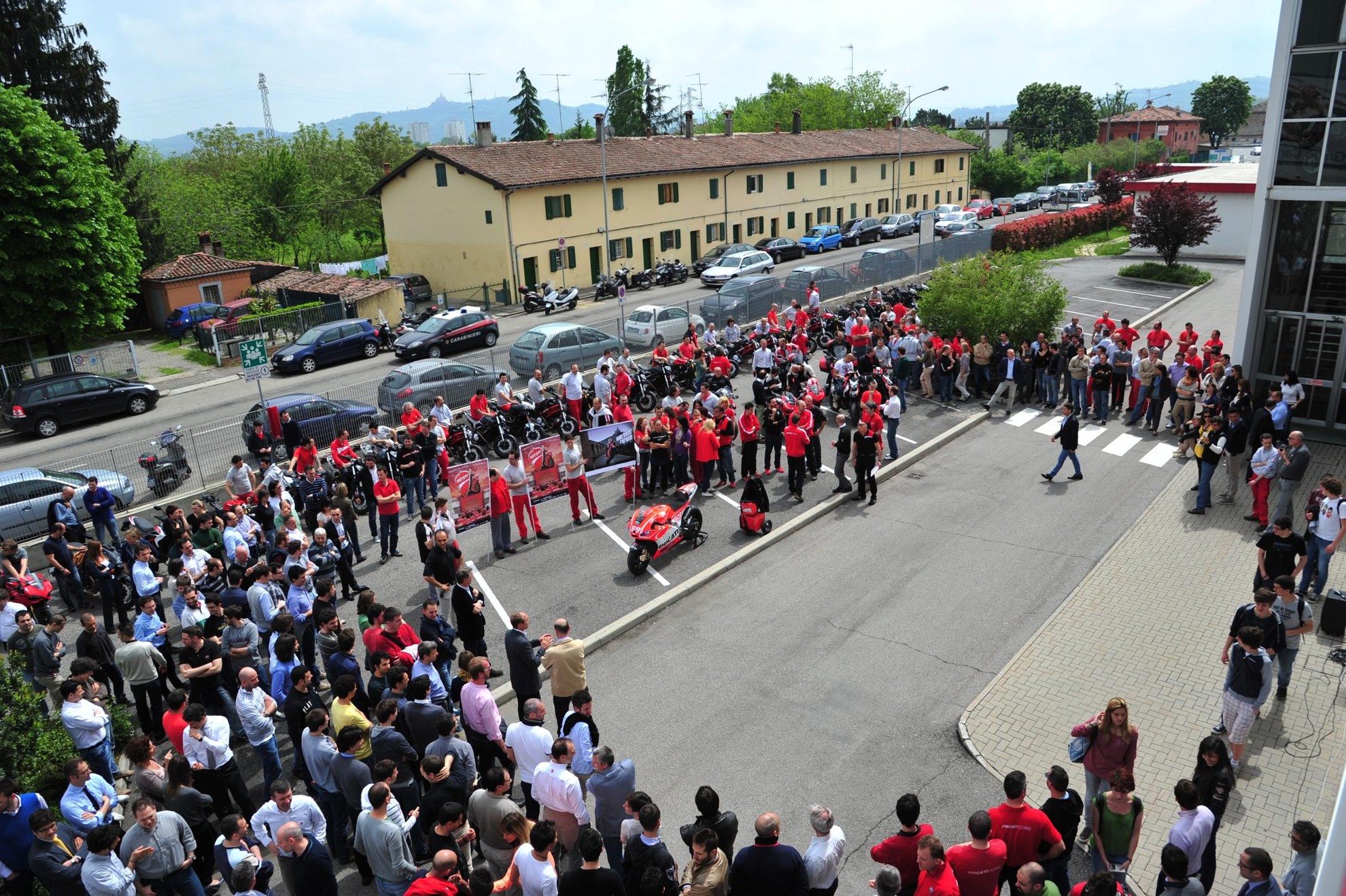 DUCATI REVS-UP A PASSIONATE WELCOME FOR NEW CEO, CLAUDIO DOMENICALI