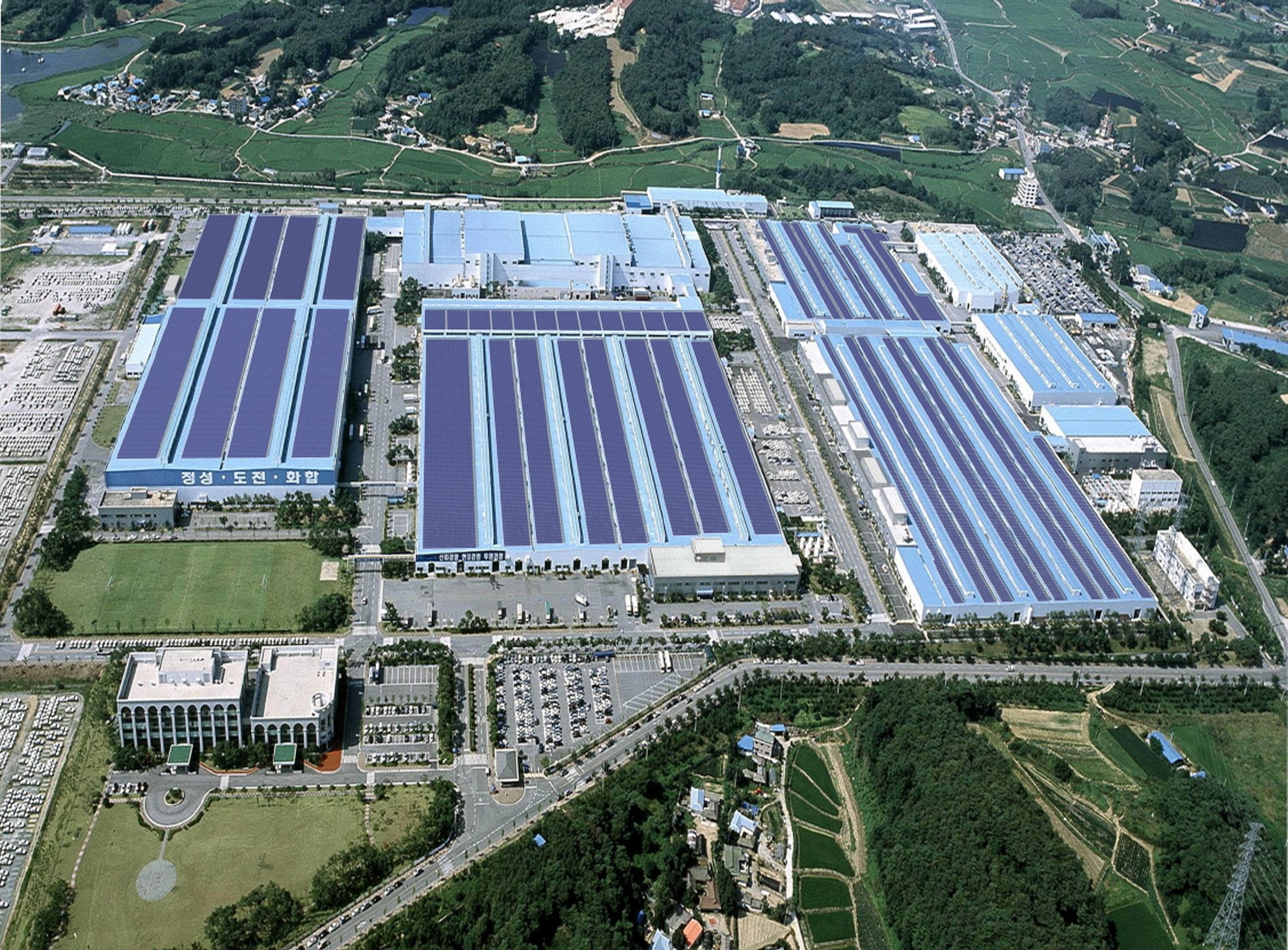 Hyundai Motor to install South Korea’s largest rooftop photovoltaic power plant at Asan factory