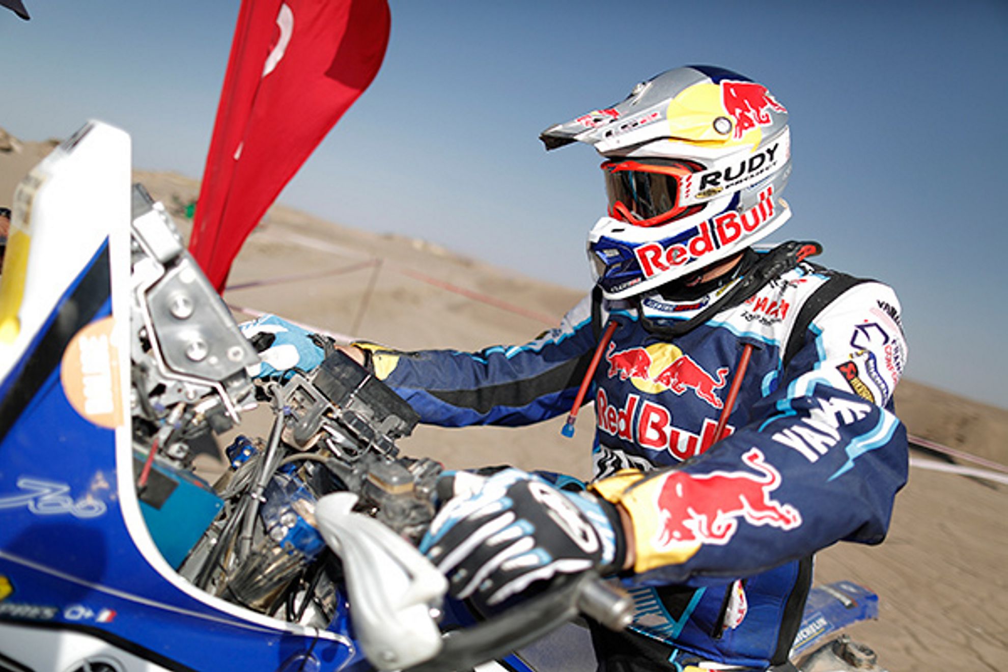 Yamaha Motorcycle Driver Cyril Despres Dakar 2014 – Stage 10