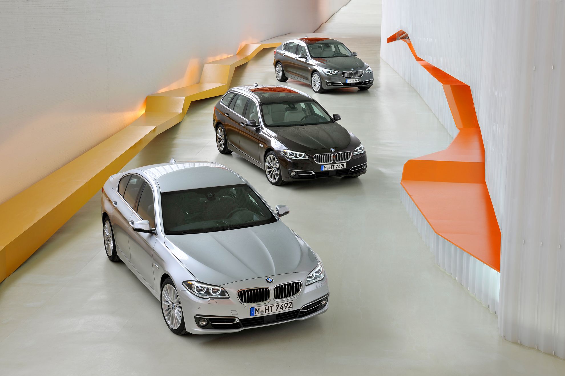 BMW 5 Series World’s most successful business automobile.