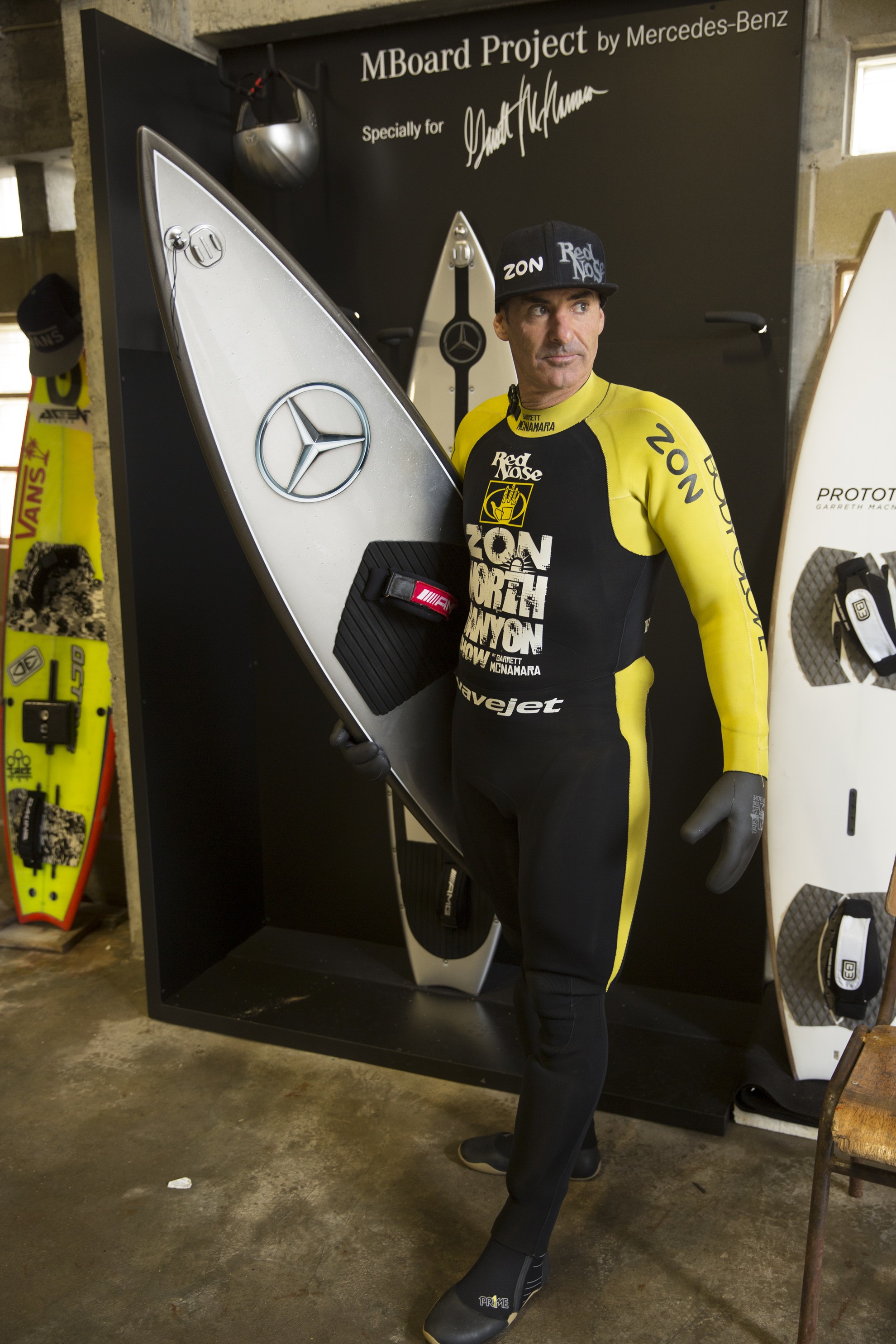 Mercedes-Benz Surfboard for Biggest Wave in the World