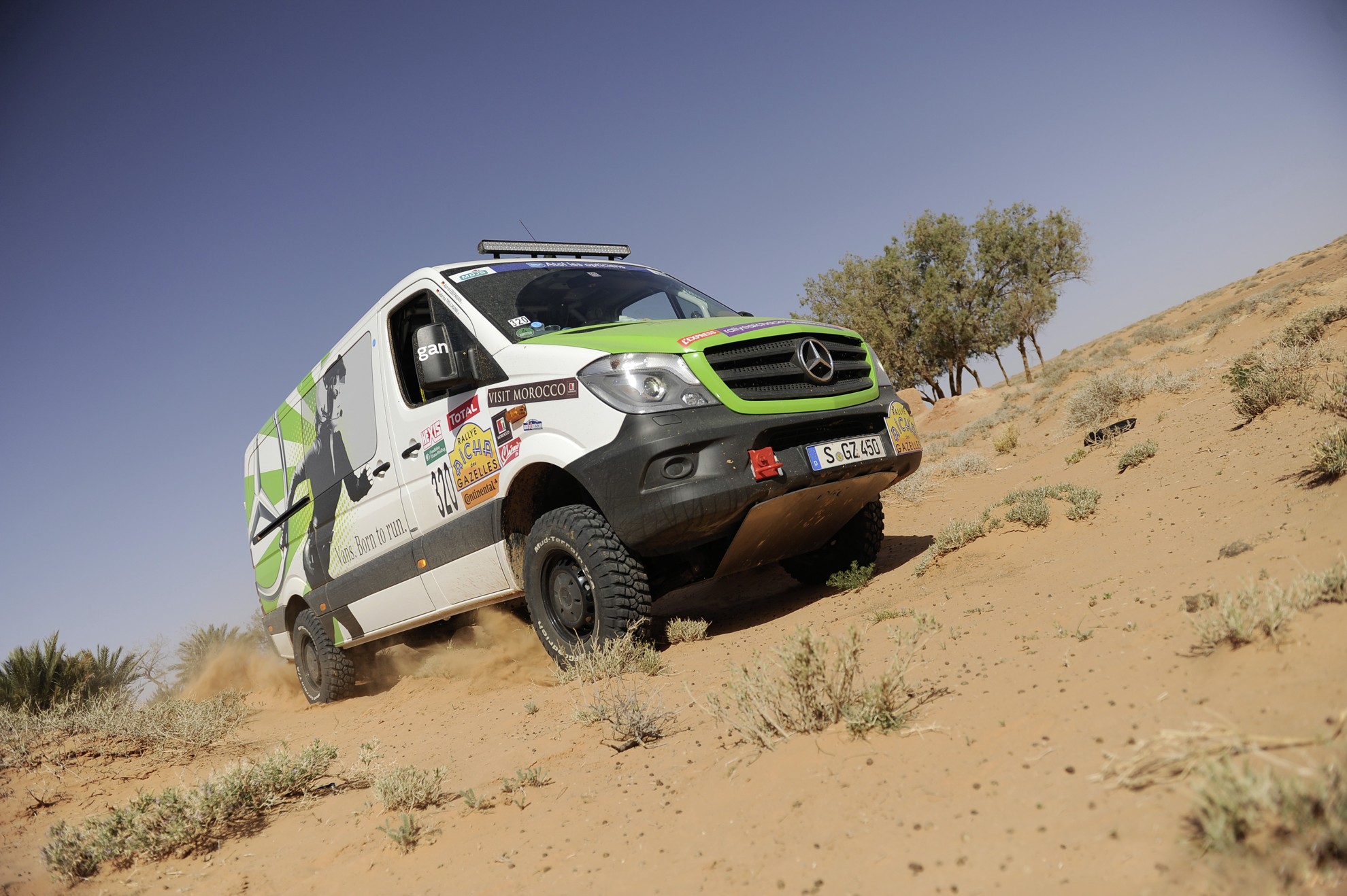 New Sprinter 4×4 wins 24th Rallye Aïcha des Gazelles in Morocco