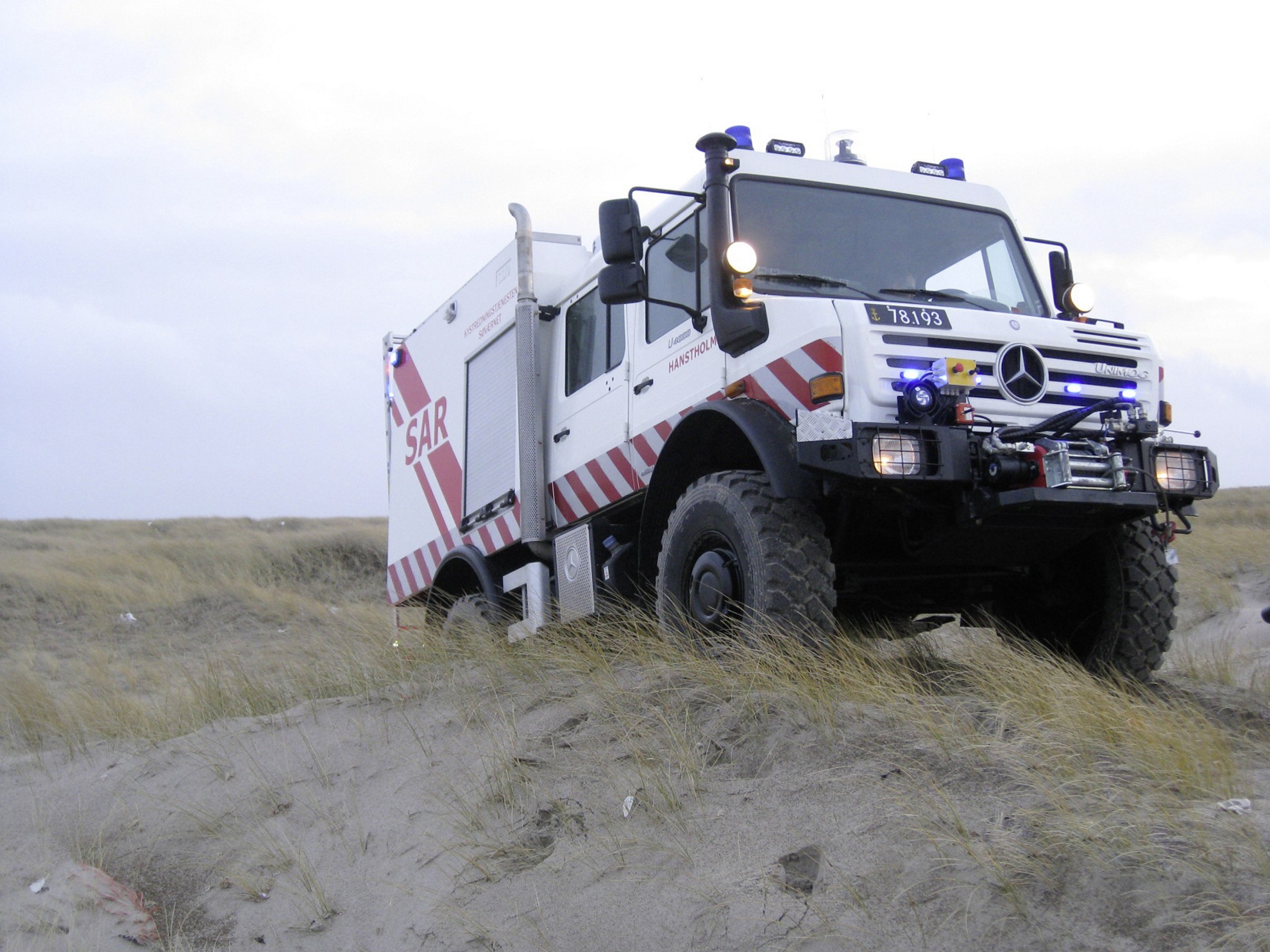 Denmark: Unimog Trucks to the rescue
