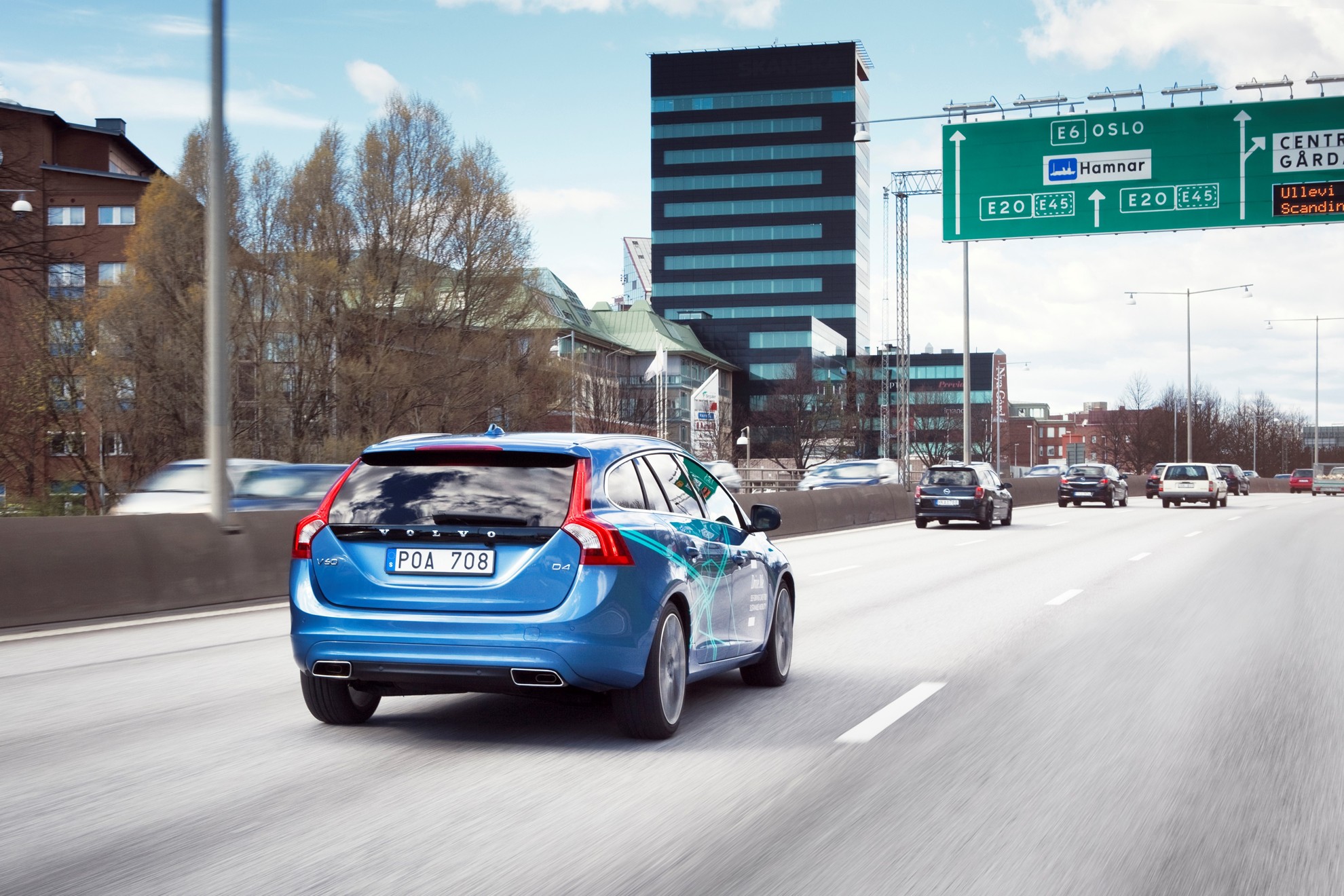 Volvo Autonomous Driving Cars Tested on Public Roads