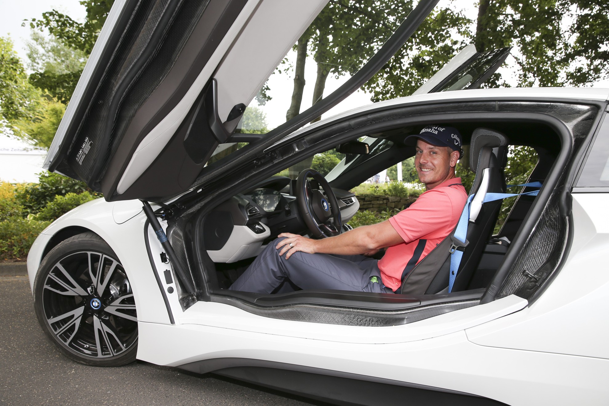 BMW International Golf Open: Stenson and García electrified by the BMW i8.