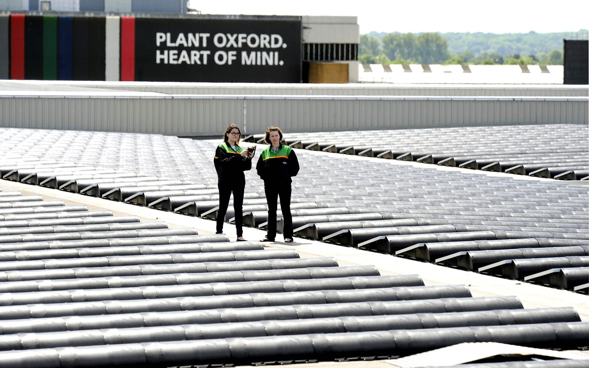 Solar farm helps drive MINI Plant