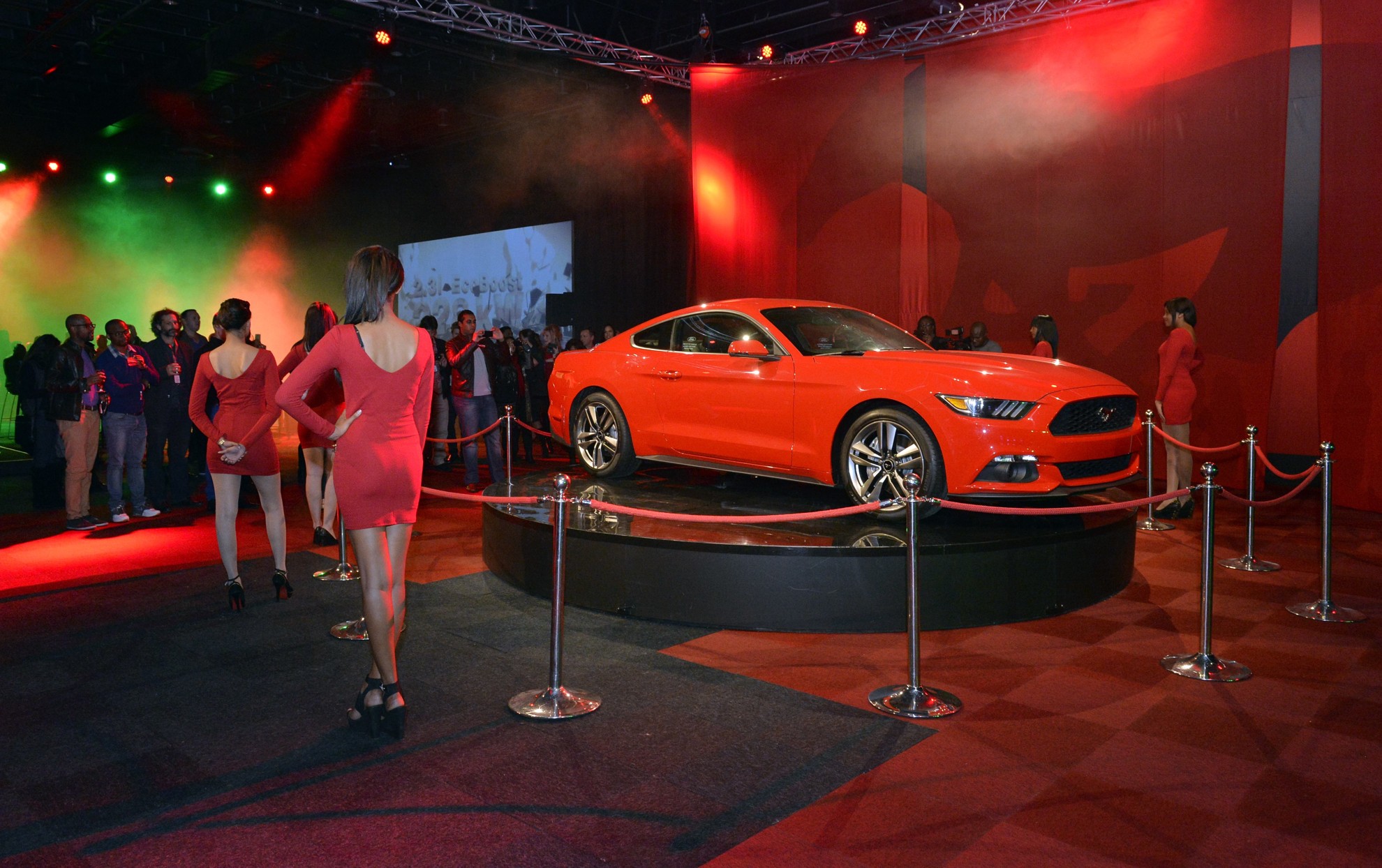 Ford Mustang at the Go Further Event in Johannesburg South Africa