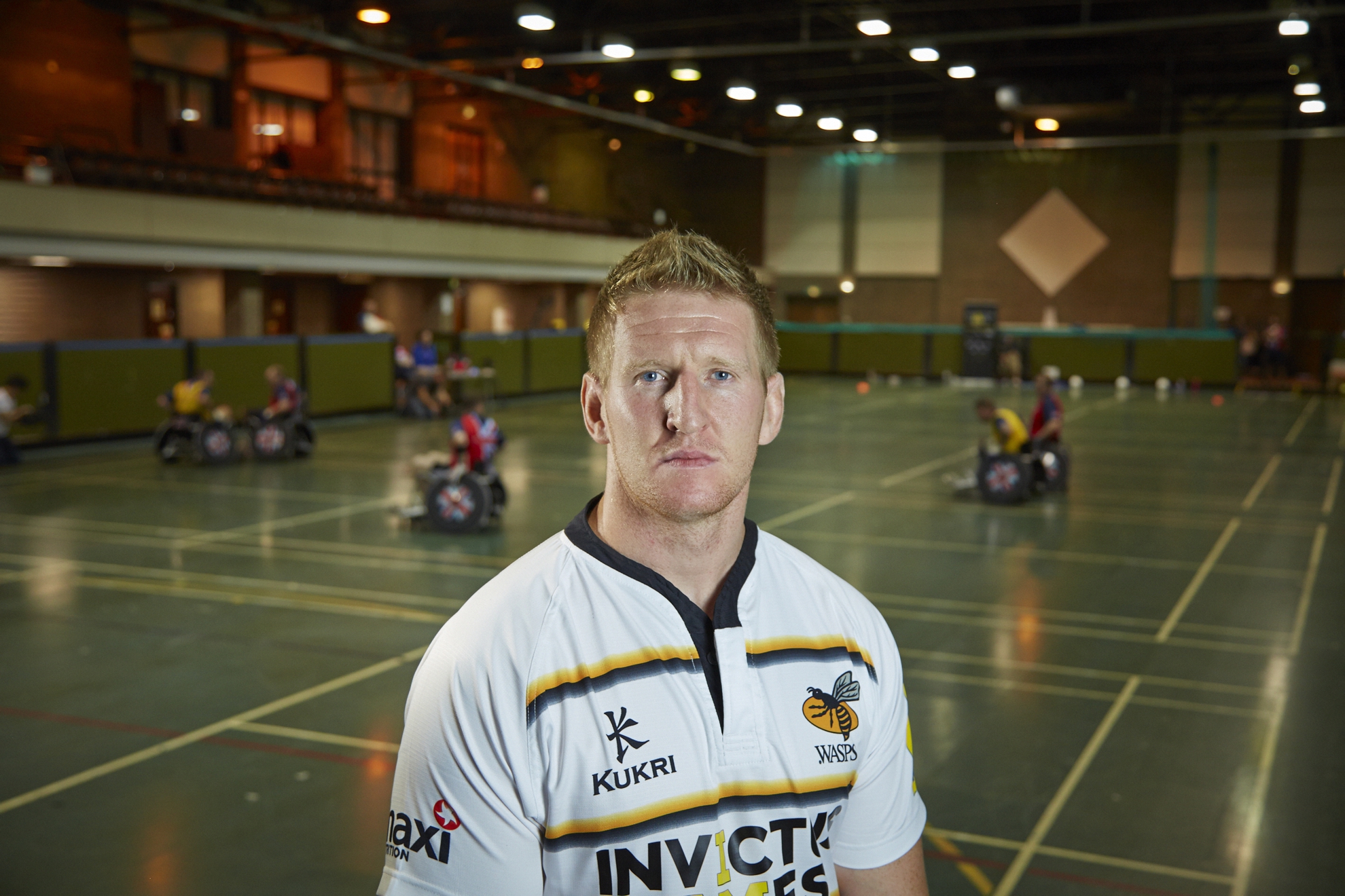Wasps Rugby Stars Get Behind The Invictus Games, Presented By Jaguar Land Rover