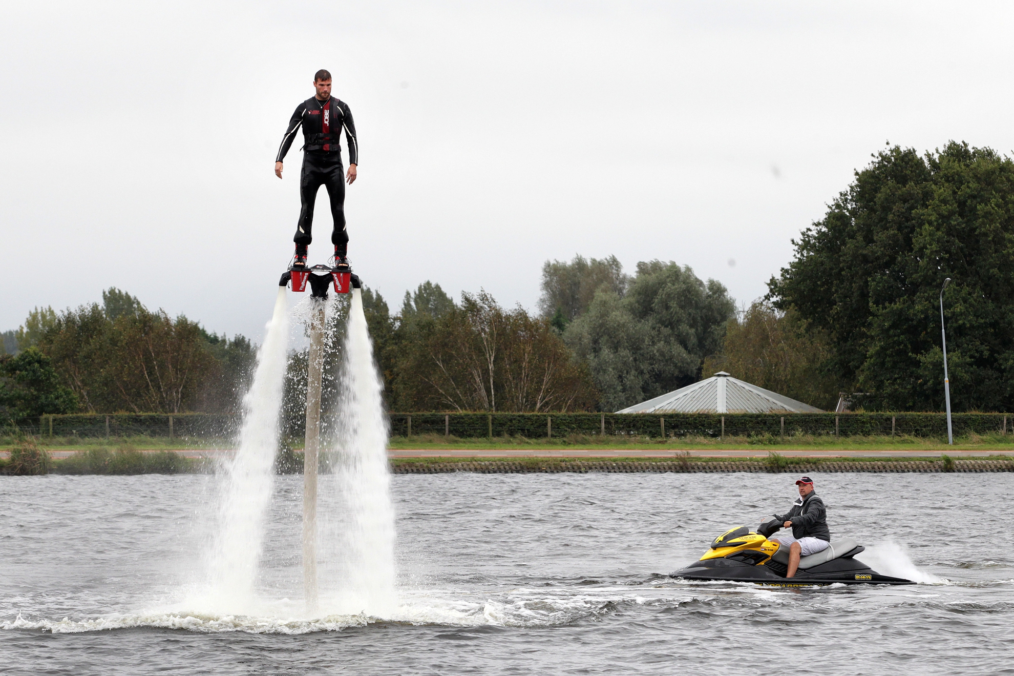 BMW DTM drivers kick off Zandvoort weekend with a flyboard training session
