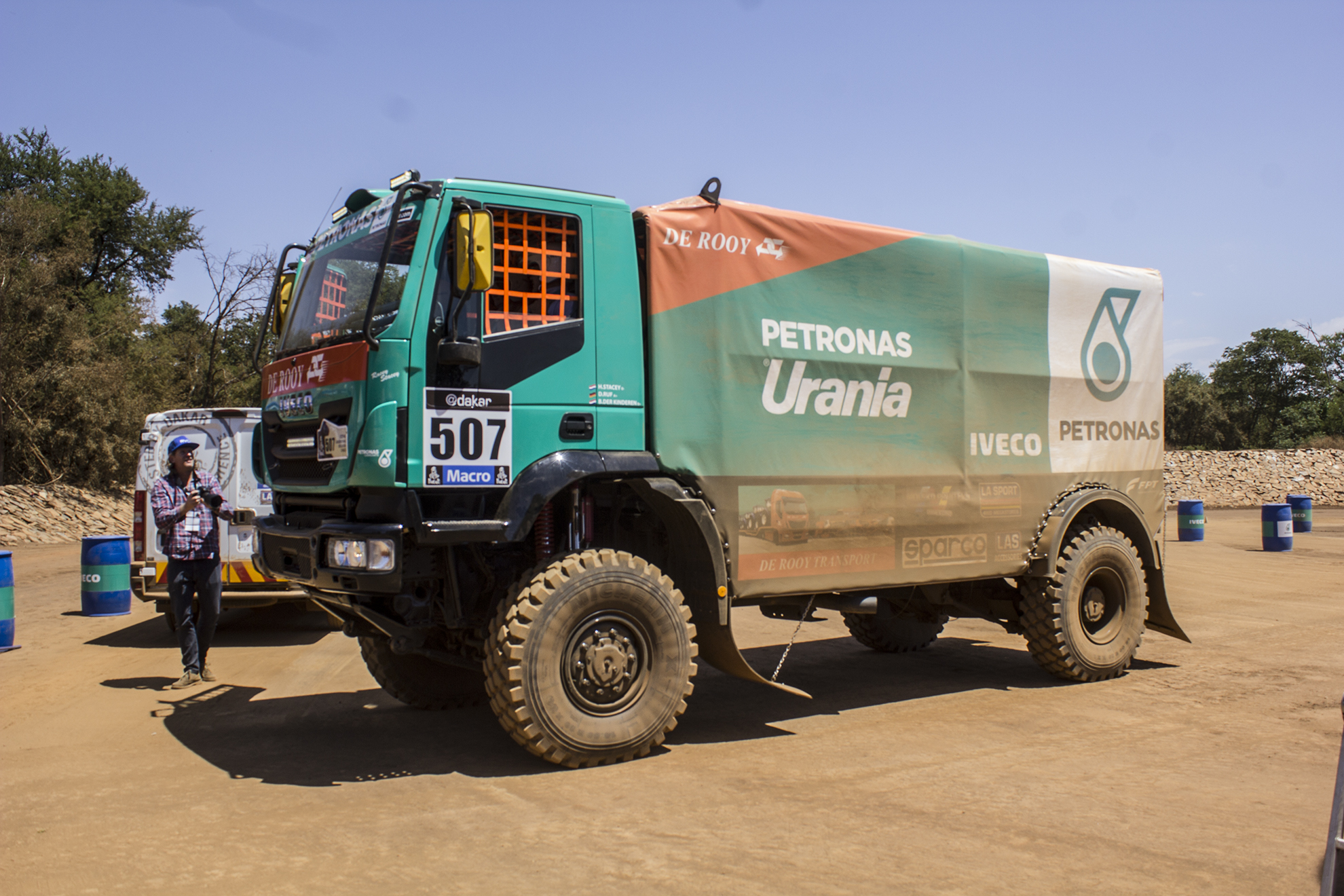 Iveco Dakar 2015 Trucks in South Africa