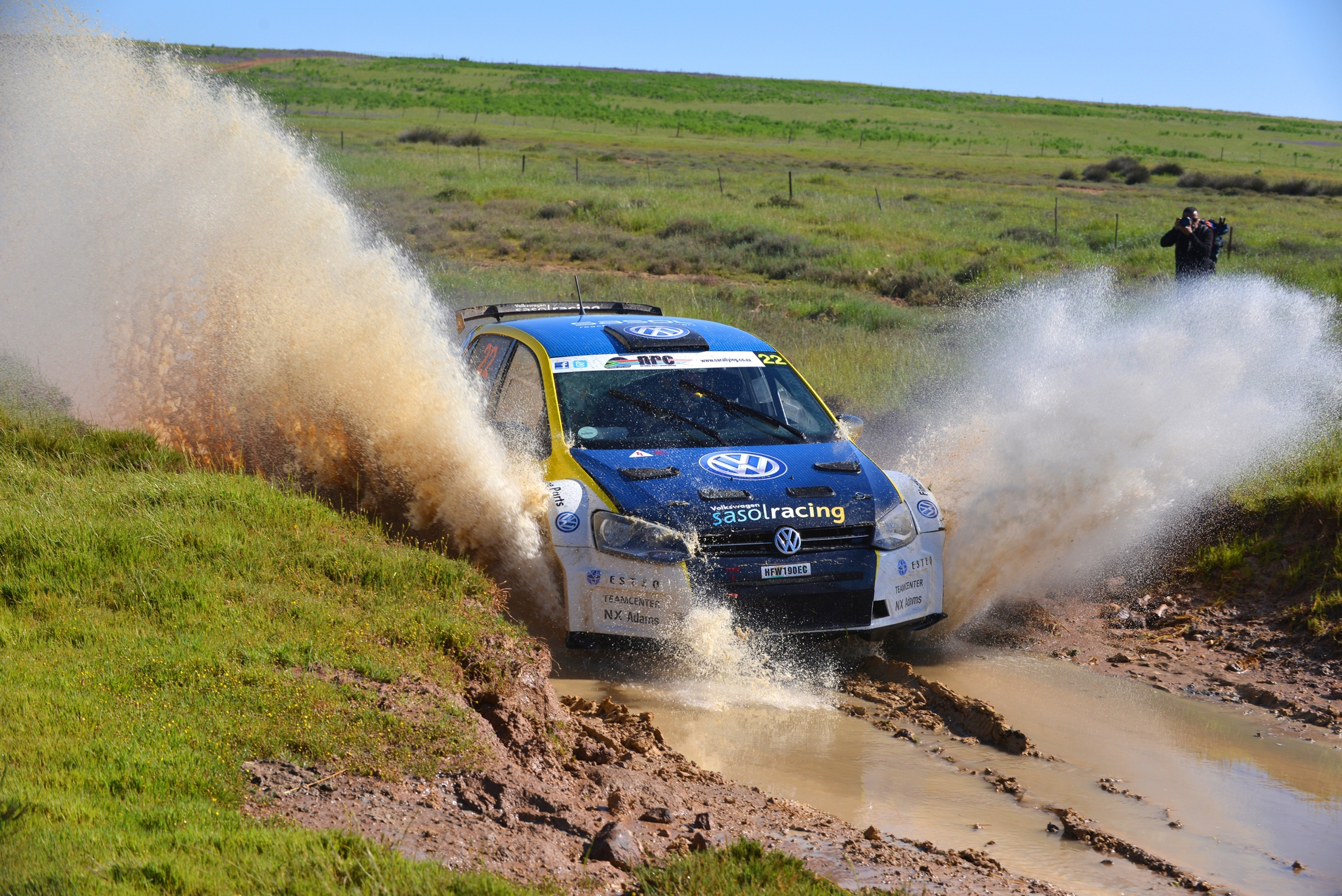 National rally season for Volkswagen Sasolracing team