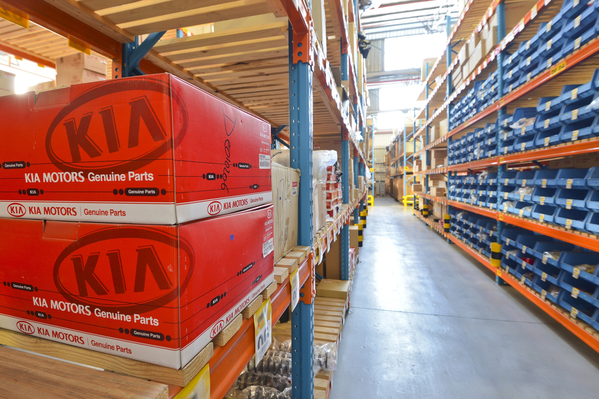 KIA Motors South Africa Parts Availability Upgrade