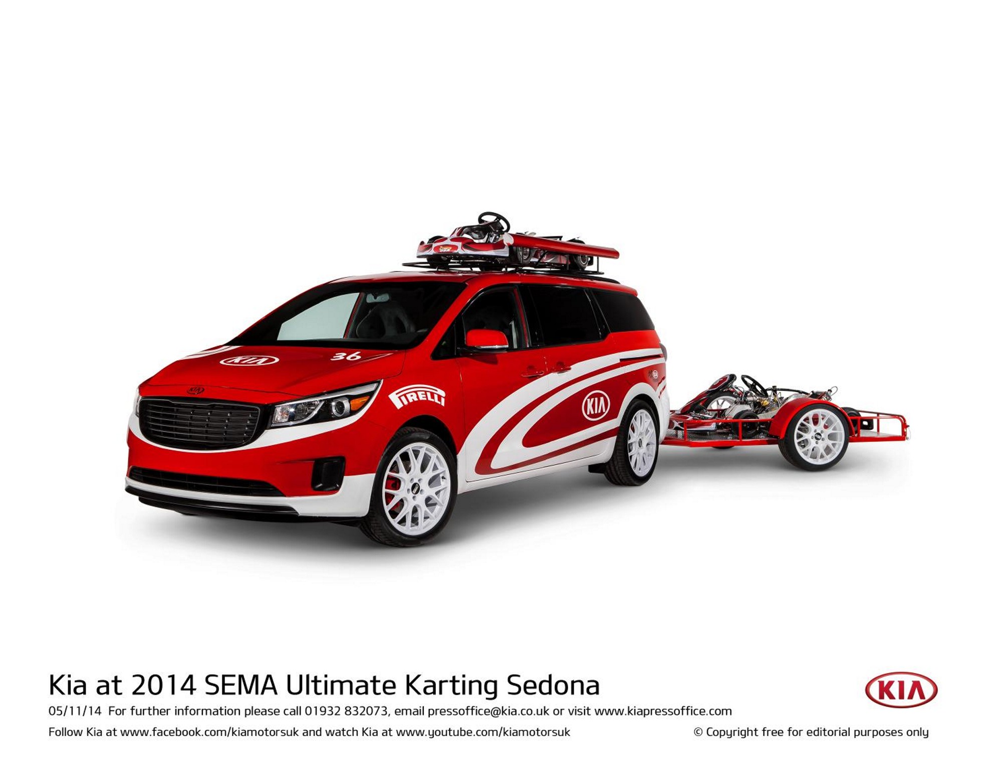 KIA ‘A DAY AT THE RACES’ THEME FOR 2014 SEMA SHOW.