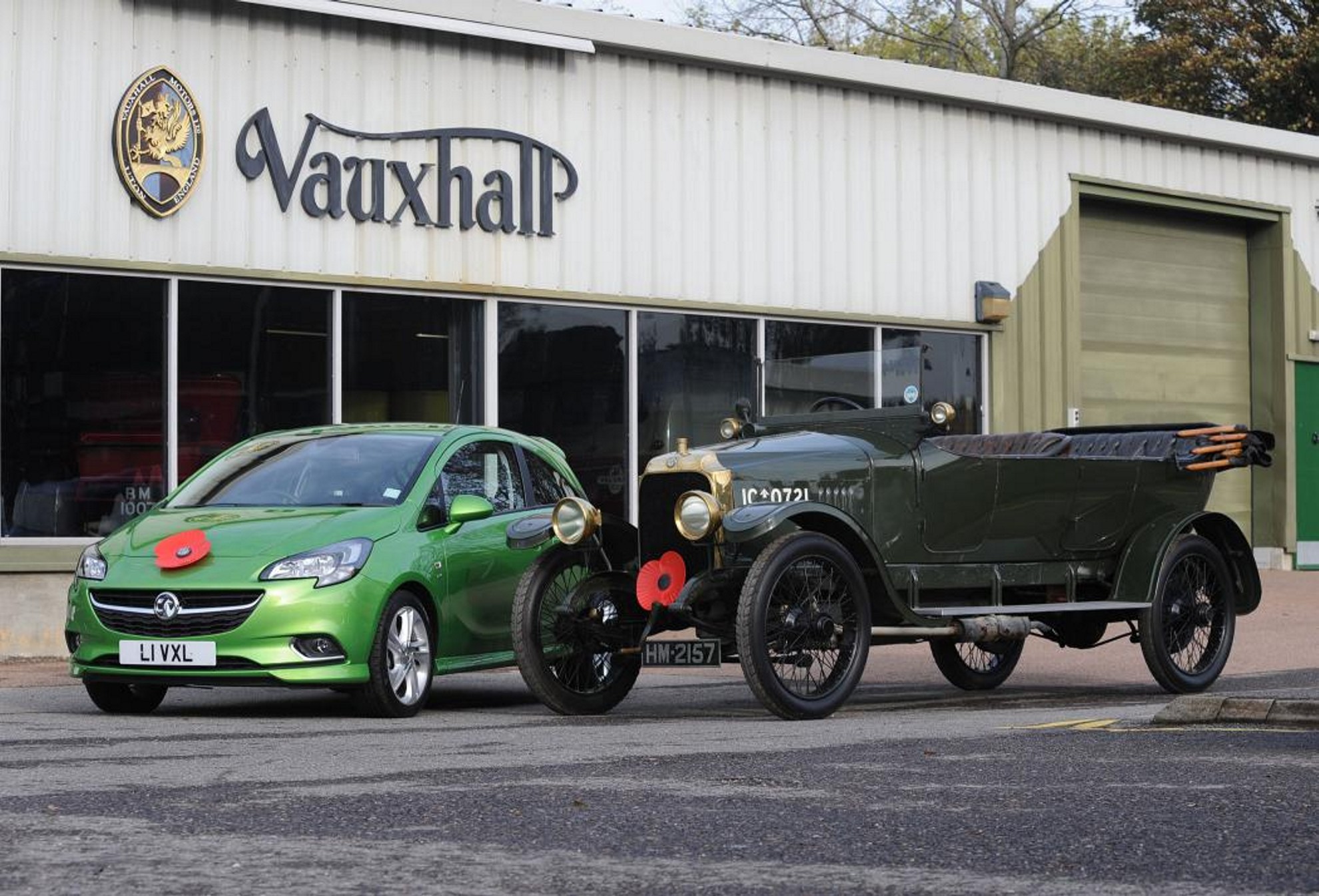 VAUXHALL HONOURS WAR DEAD WITH REMEMBRANCE PHOTOGRAPHY