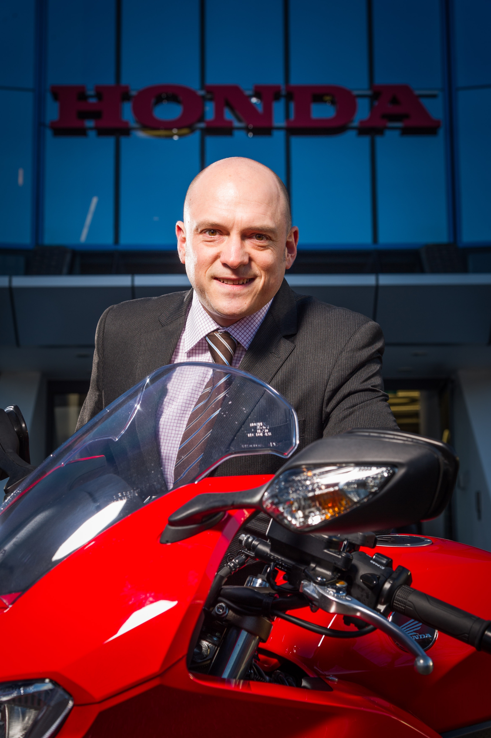 David Rogers, Motorcycle PR communications manager, Honda UK