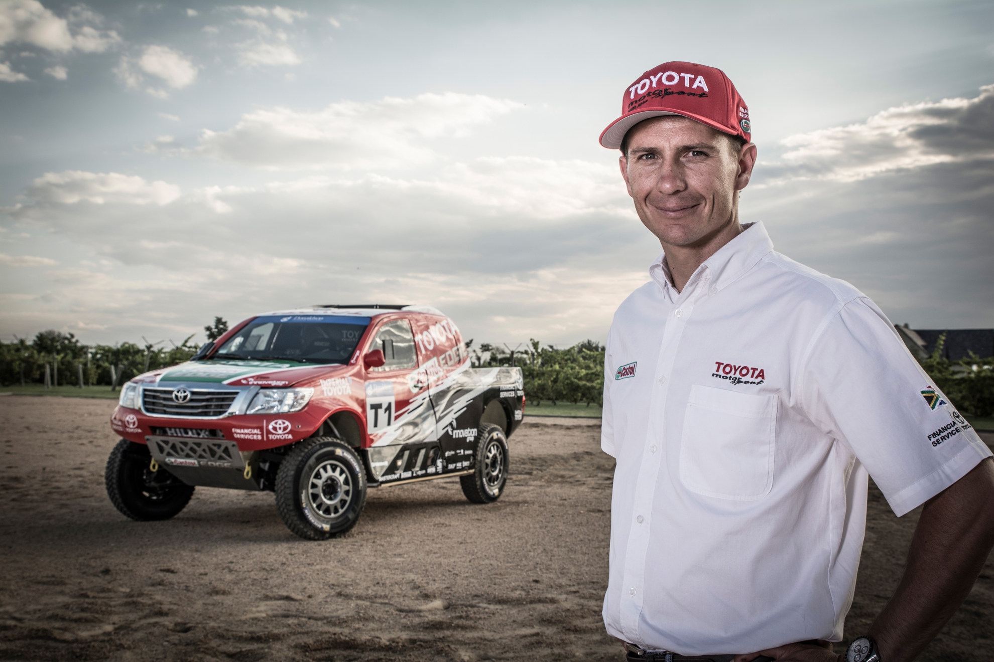 TOYOTA HILUX TEAM PREPARING FOR THE DONALDSON CROSS-COUNTRY CHAMPIONSHIP