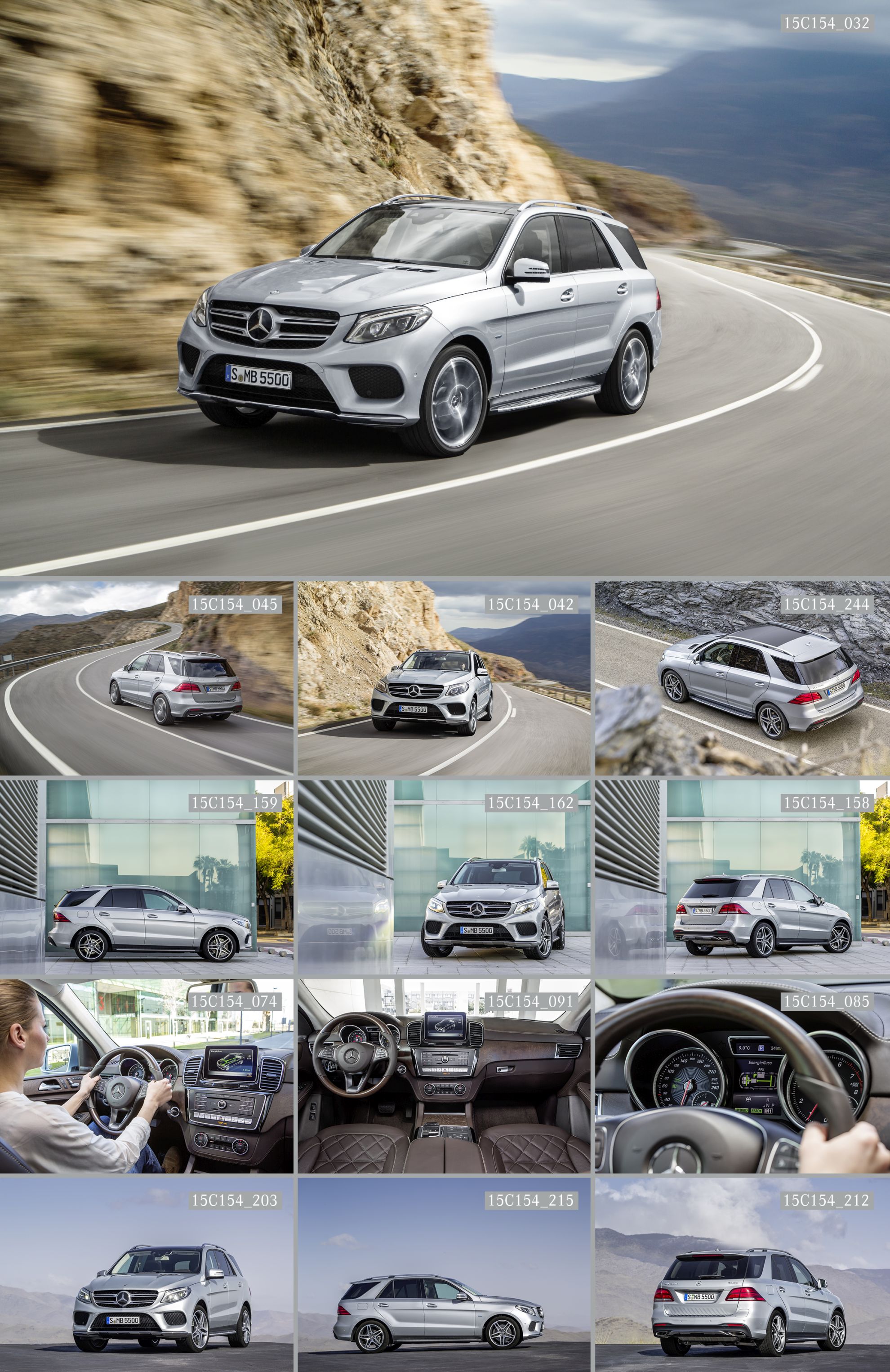 Première for the Mercedes-Benz GLE and Mercedes-AMG GLE 63: Efficiency meets performance