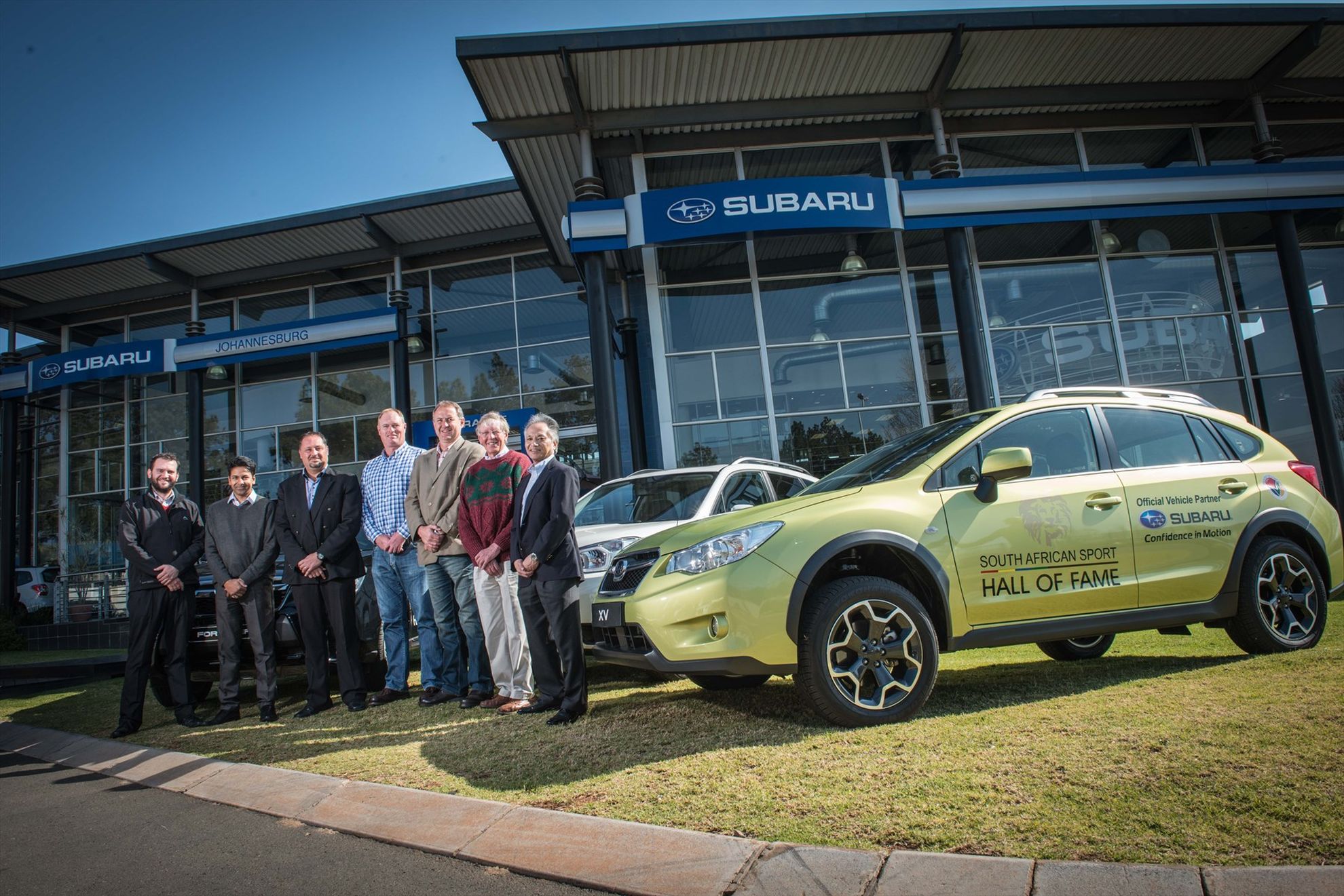 Subaru teams up with SA’s sporting greats